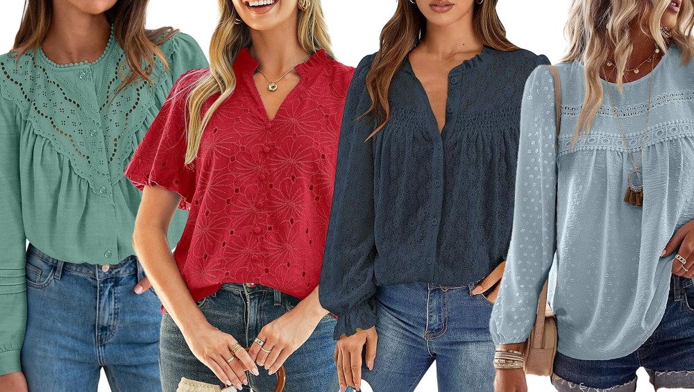 These Lace-Embellished Blouses Should Cost 10 Times More — Under $27