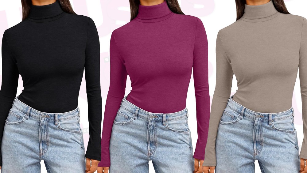 $14 Bestselling Turtleneck Is the Perfect Layering on Chilly Days