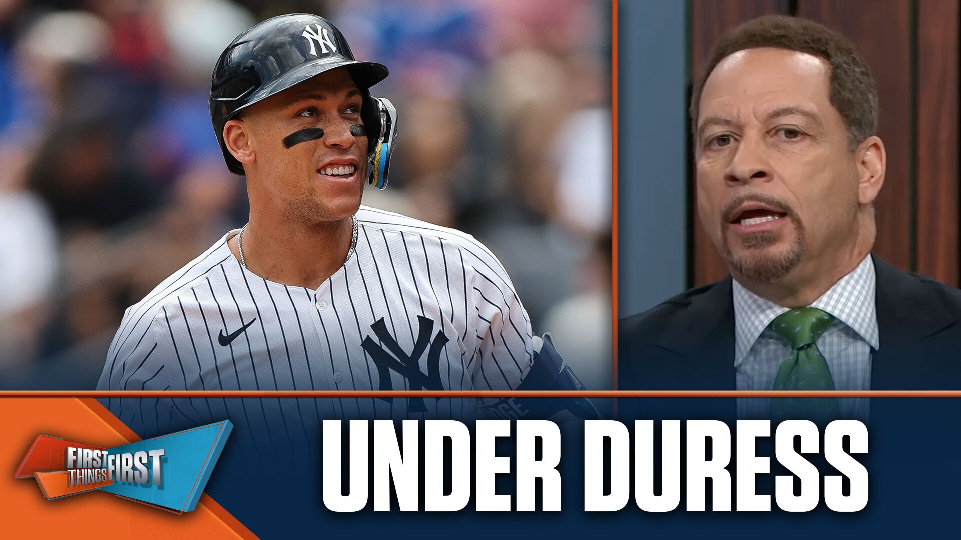 Aaron Judge Under Duress — Superstar numbers, but still no championship | First Things First