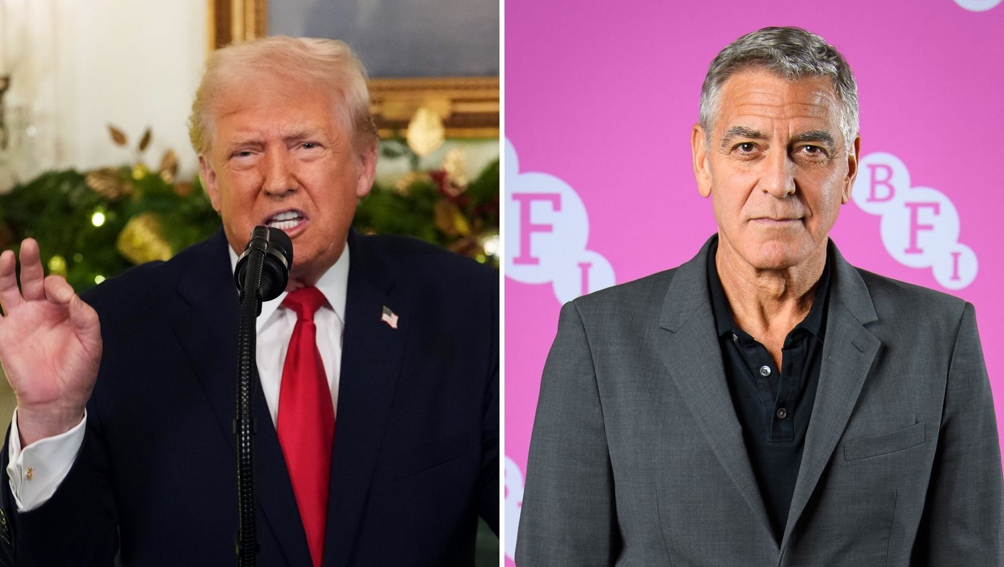 Donald Trump Slams George Clooney After Actor Details Past Friendship
