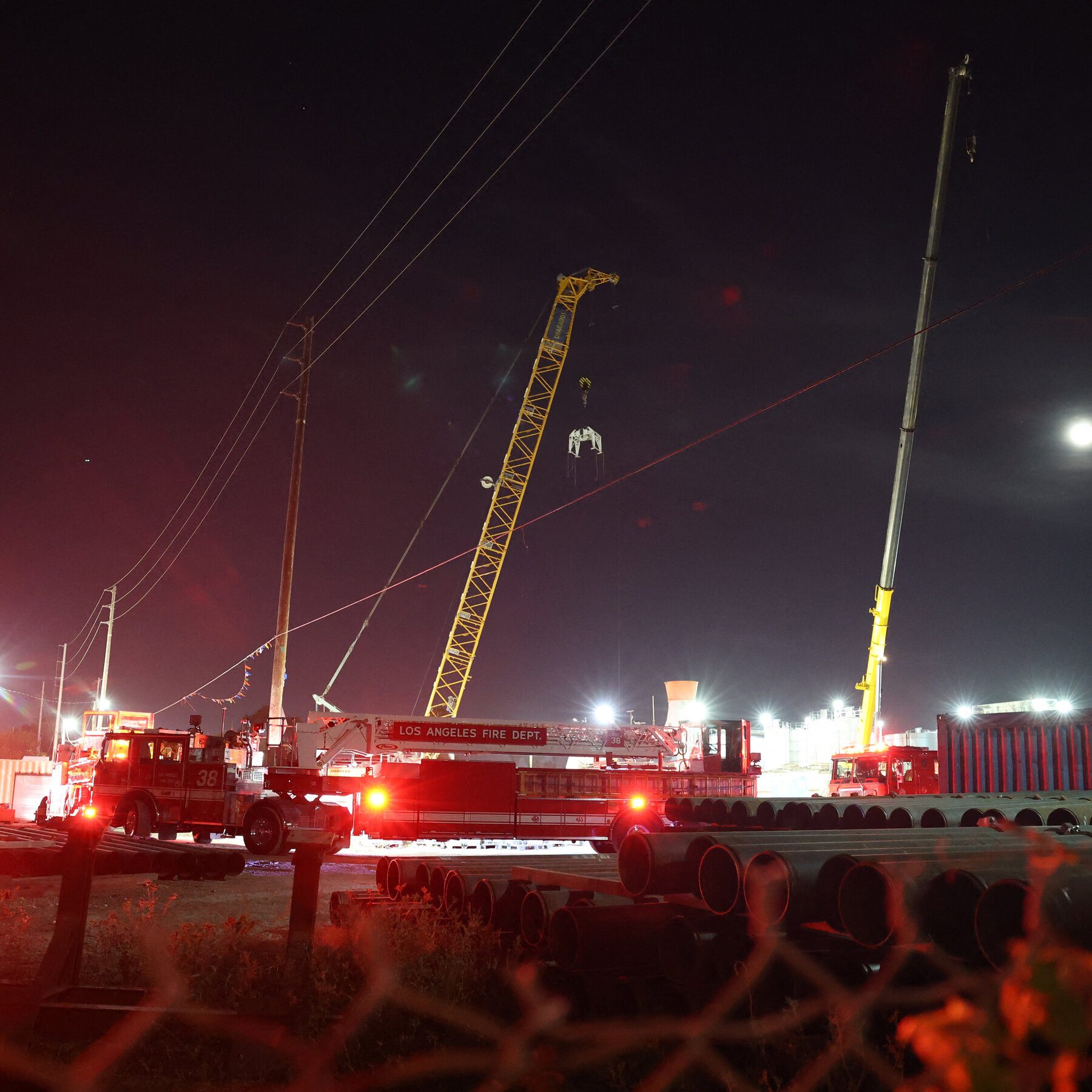 Dozens Rescued From Tunnel That Collapsed in Los Angeles
