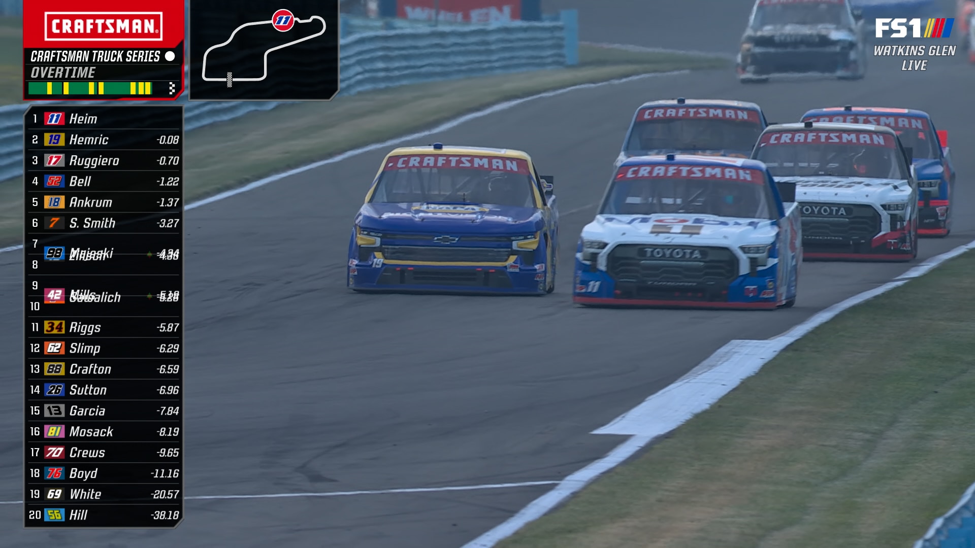 FINAL LAPS: Corey Heim wins Mission 176 at The Glen | NASCAR on FOX