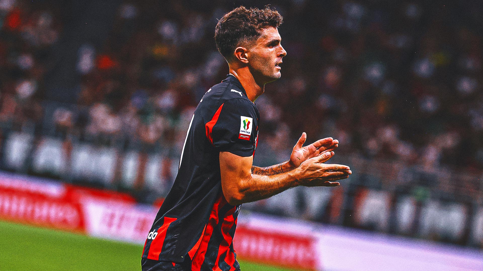 Christian Pulisic Scores as AC Milan Beats Bari 2-0 in Italian Cup Opener