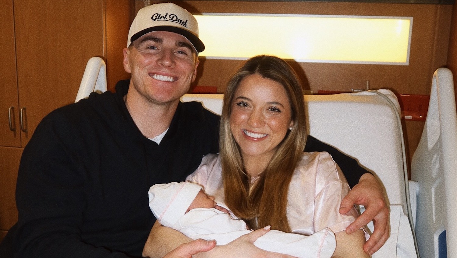 Broncos QB Bo Nix and Wife Izzy Welcome 1st Baby on His Birthday