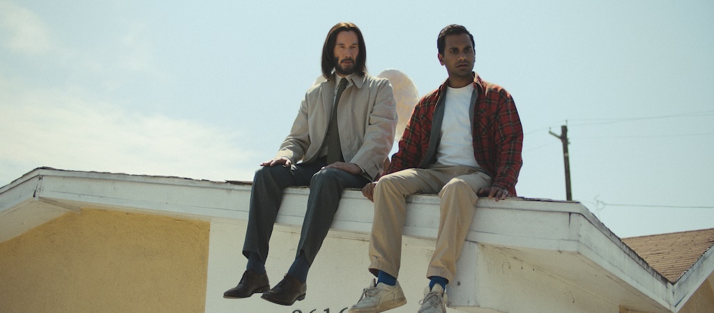 Here Are Some Exclusive New Images From ‘Good Fortune,’ Aziz Ansari’s Upcoming Movie With Keanu Reeves