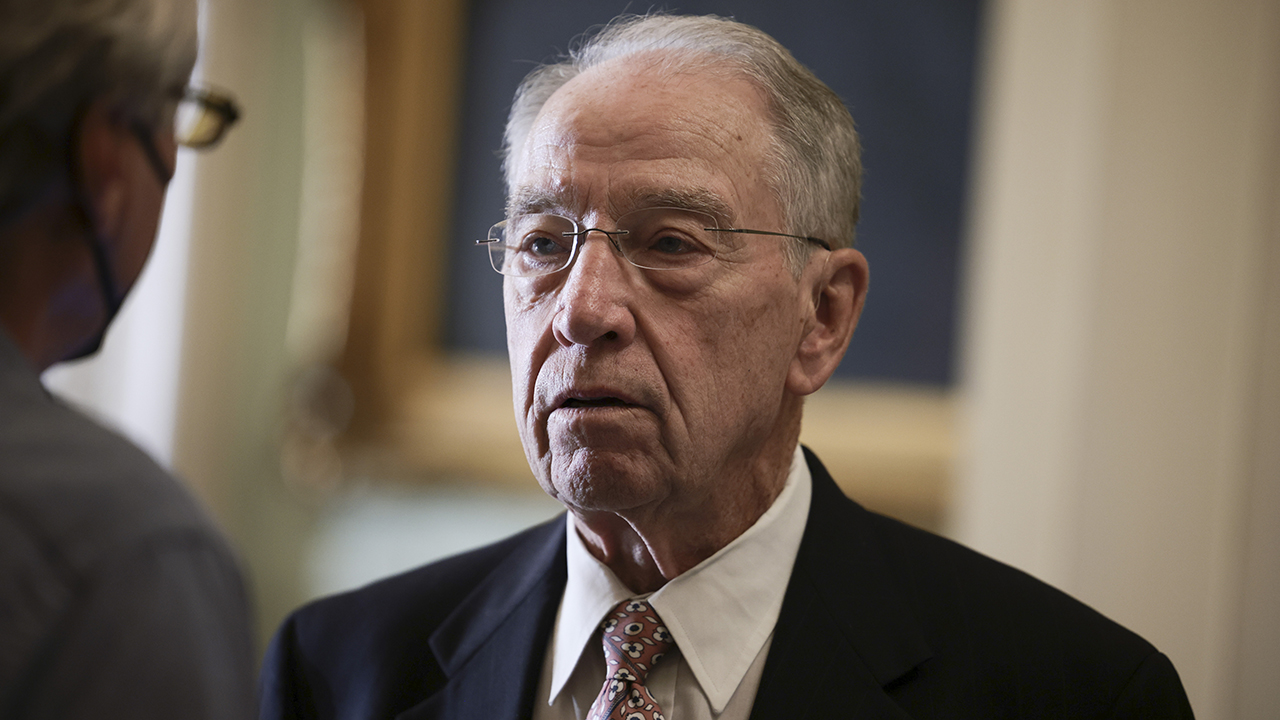 Grassley slams hold on 3 Trump Treasury nominees