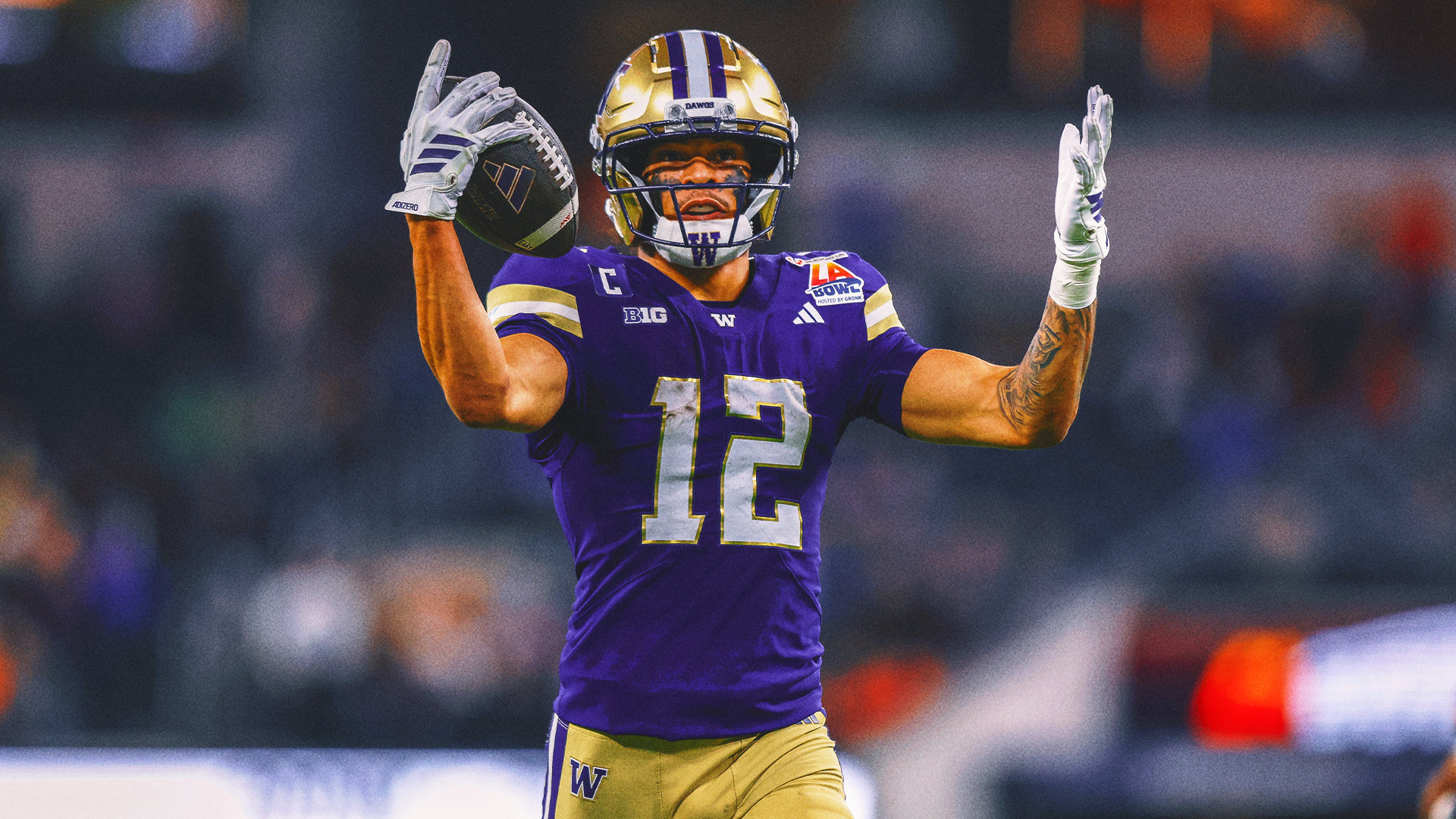 Washington Huskies Star WR Denzel Boston Declares for 2026 NFL Draft