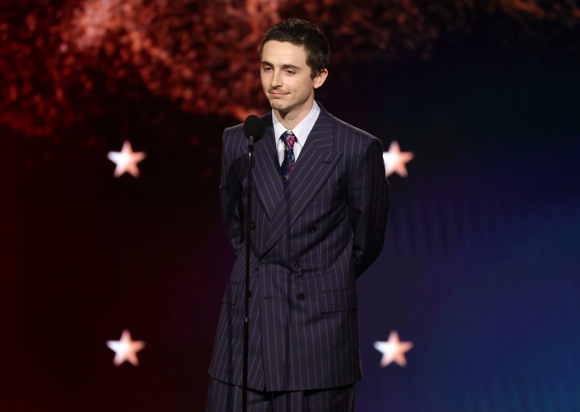 Timothee Chalamet Thanks 'Partner' Kylie Jenner at Critics Choice Awards