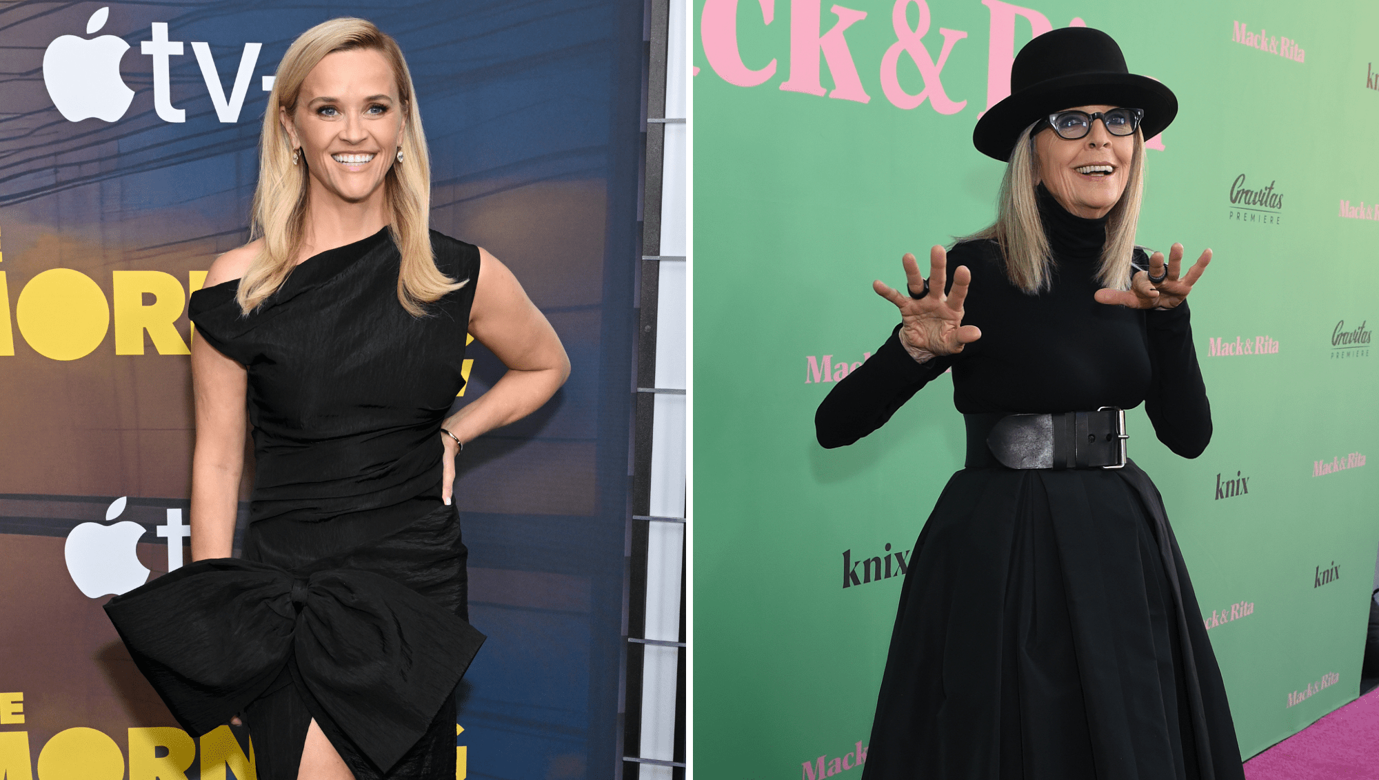 Reese Witherspoon Recalls Filming Her 1st Movie With Late Diane Keaton