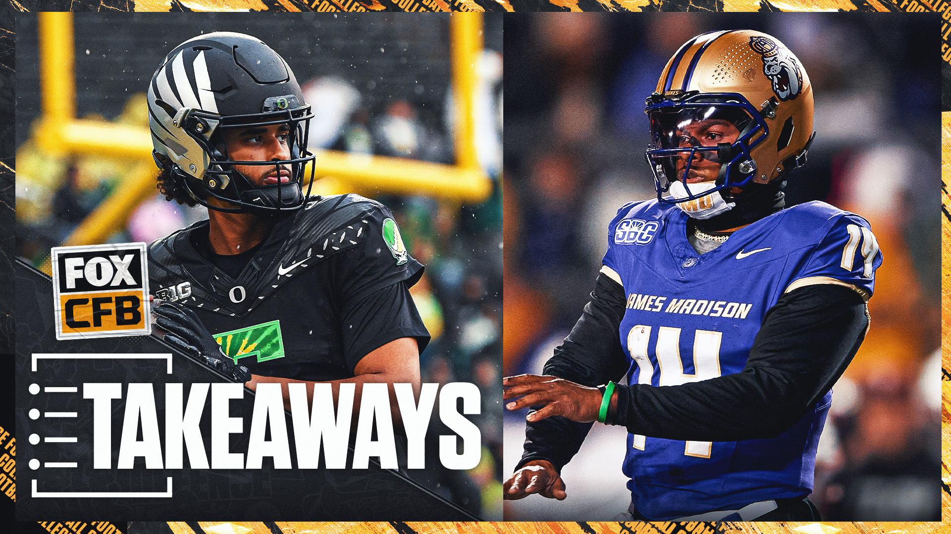 4 Takeaways from Oregon's Blowout of James Madison in CFP First Round