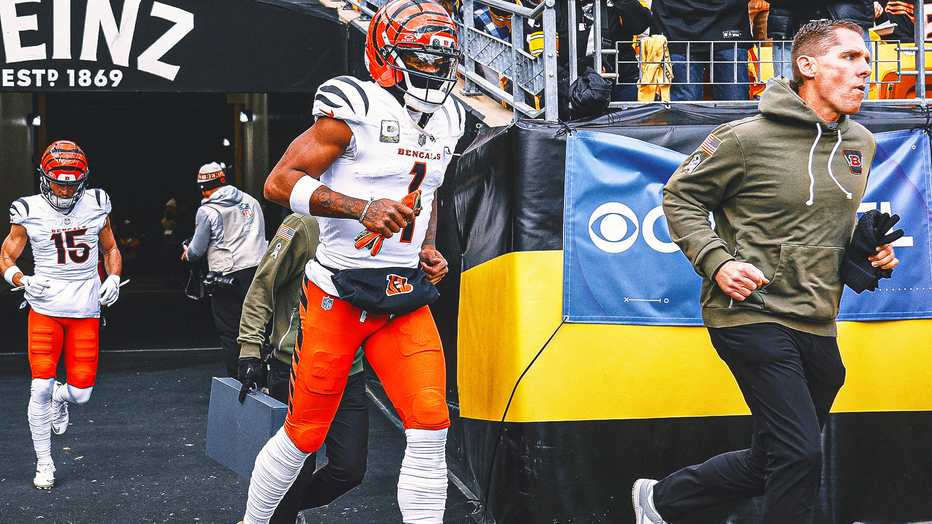 Bengals WR Ja'Marr Chase Suspended For Spitting at Steelers CB Jalen Ramsey
