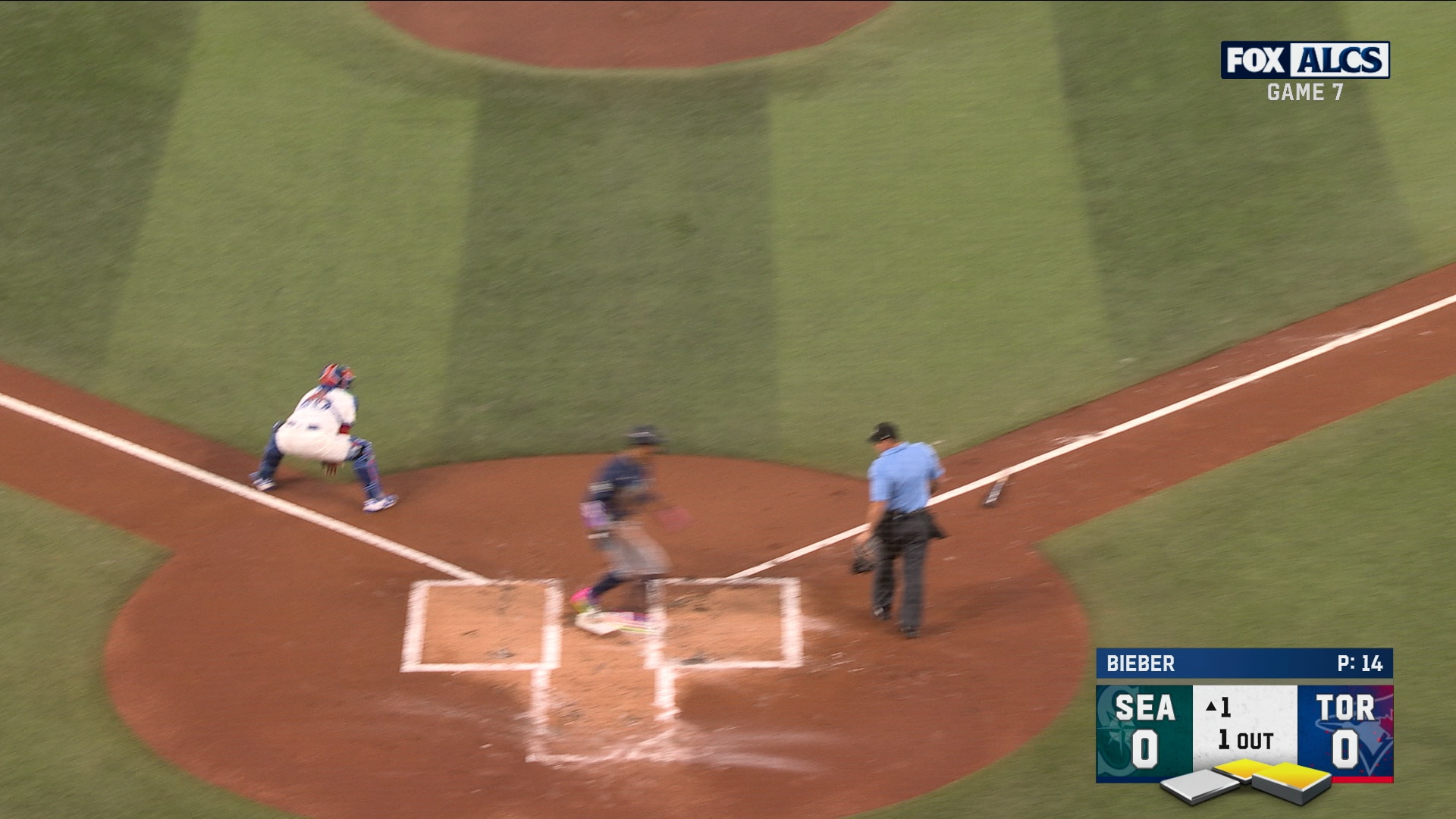 Josh Naylor drives in a run, giving Mariners' early lead over Blue Jays