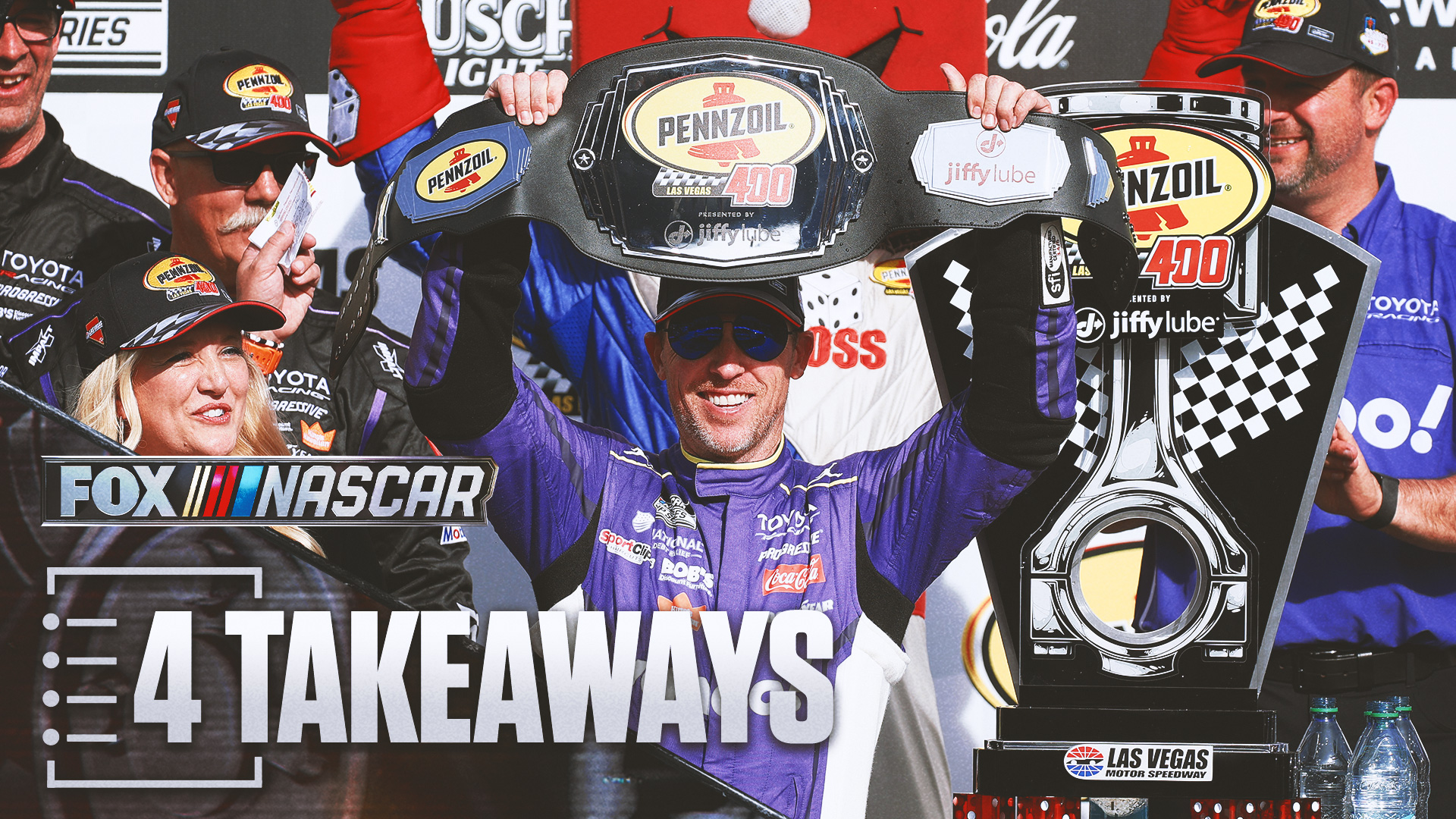 4 Takeaways From Las Vegas Where Denny Hamlin Continues To Rule