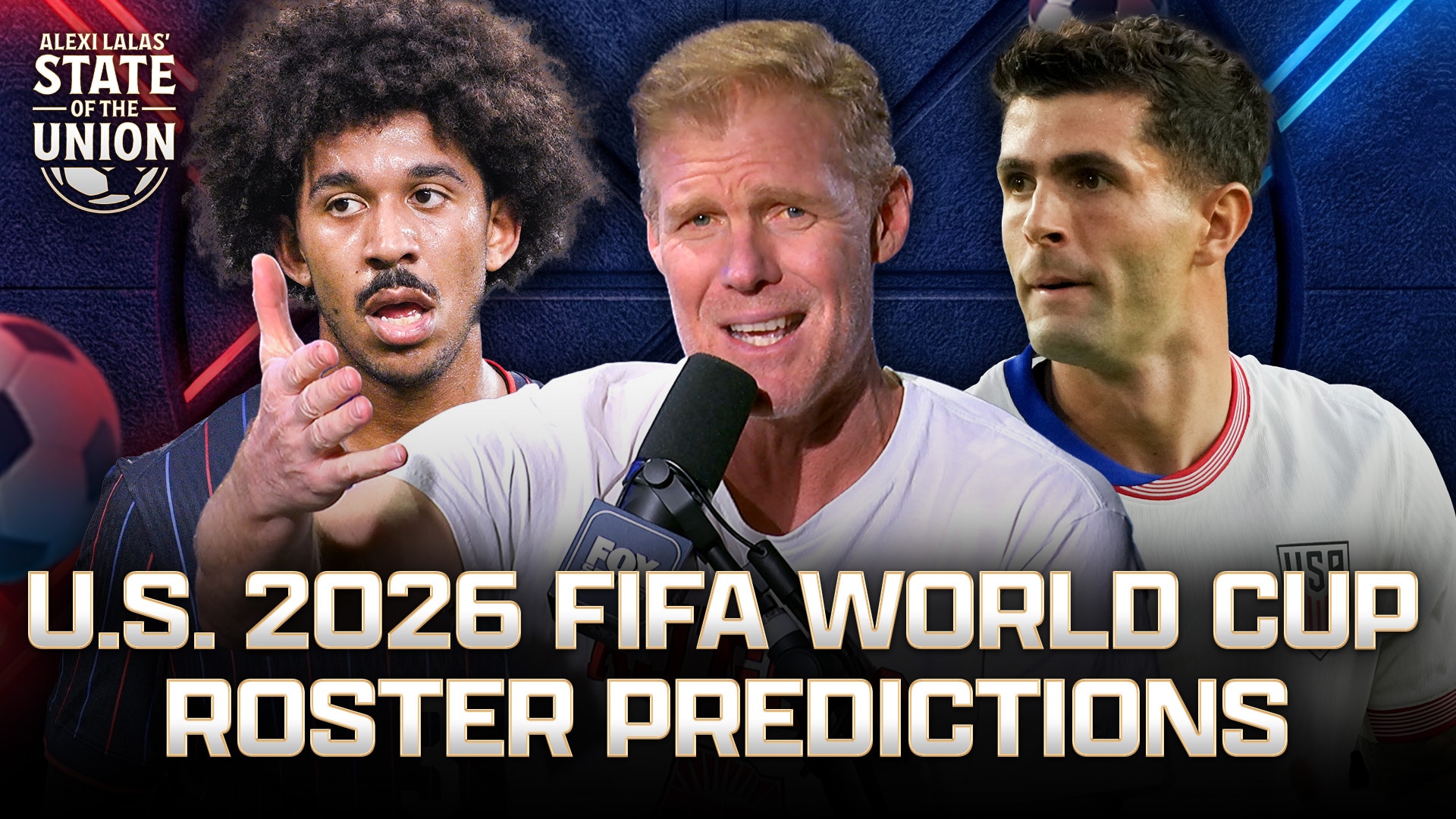 U.S. 2026 FIFA World Cup Roster Predictions &amp; American's Abroad | SOTU