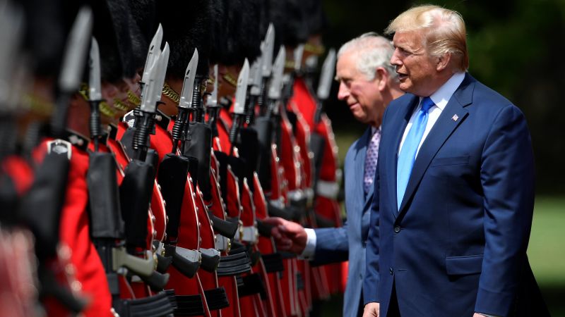 Trump’s UK state visit schedule avoids possibility of him addressing parliament