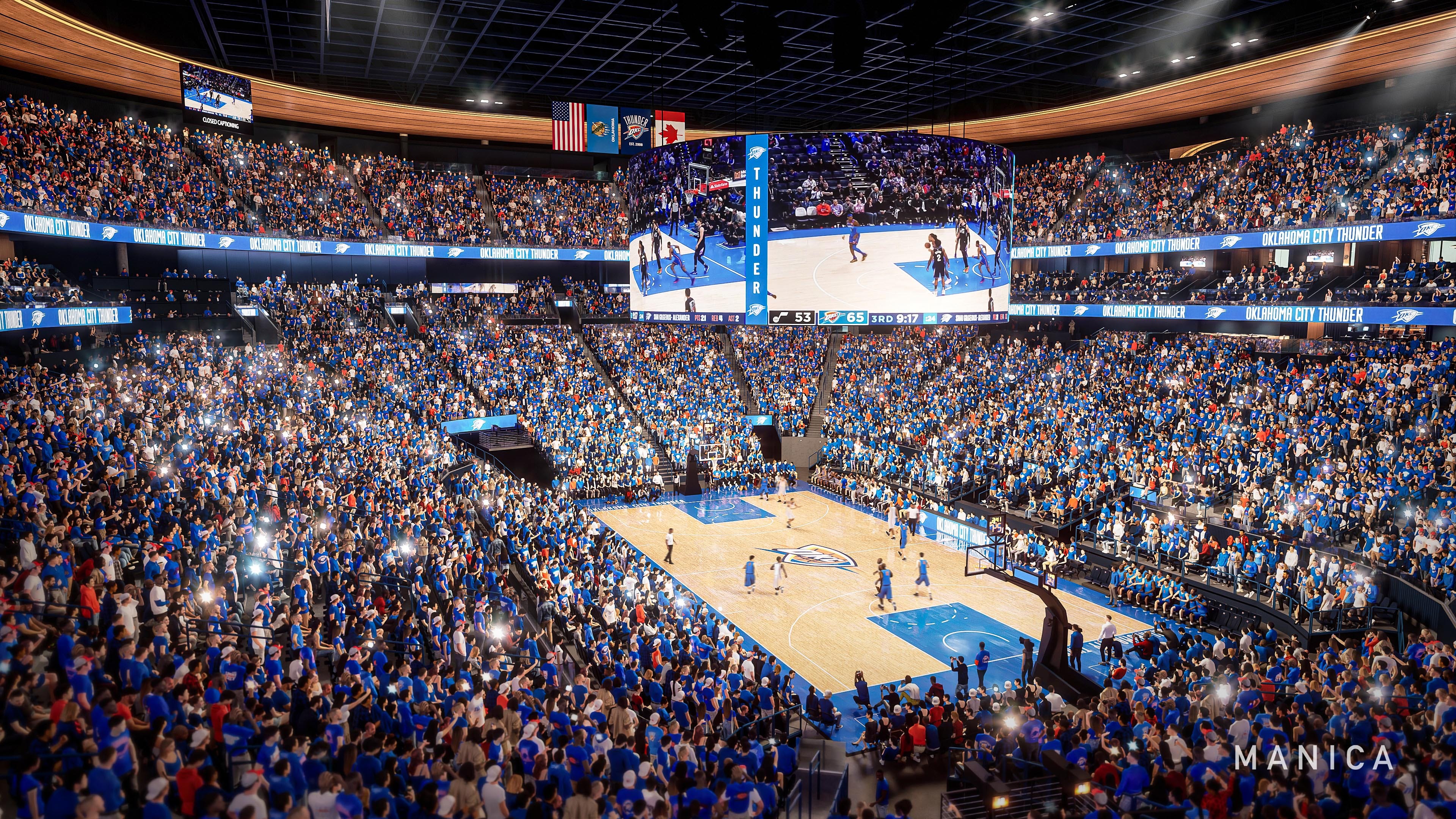OKC reveals design for its $1 billion new NBA arena: Here's how social media reacted