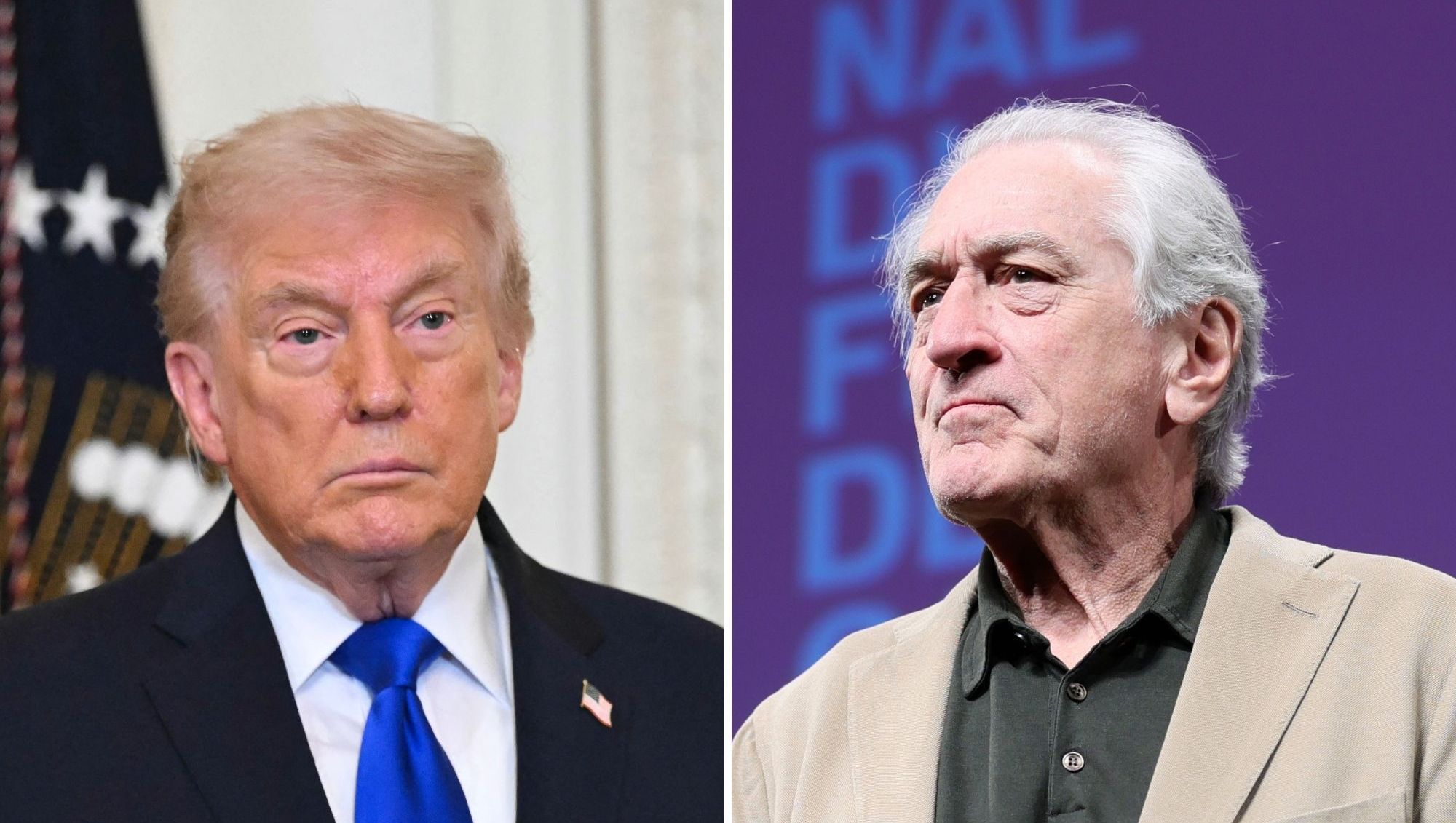 President Trump Says 'Deranged' Robert De Niro Should Leave the Country