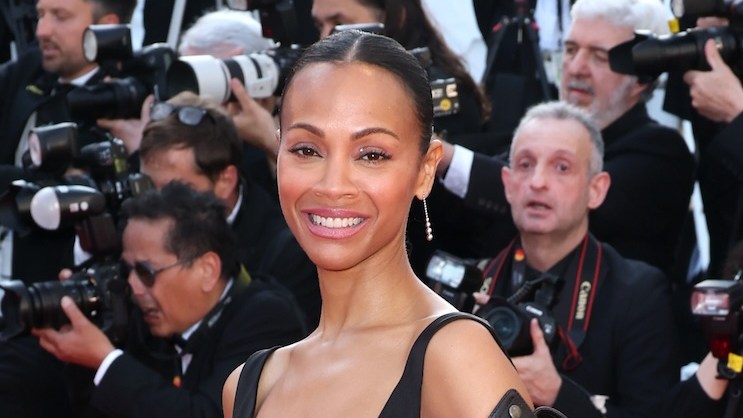 Zoe Saldana Gets ‘Cheeky’ in an Itty-Bitty Yellow Bikini: ‘Summer Postcard’