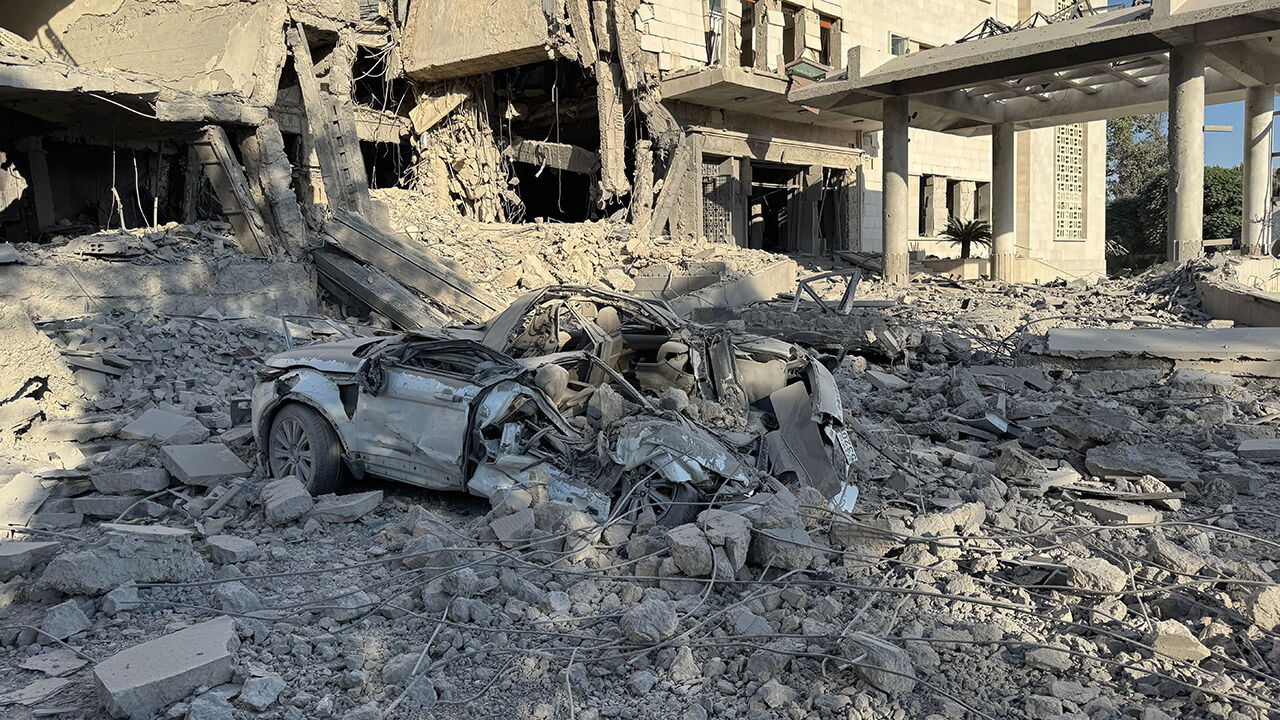 Why did Israel strike Damascus?