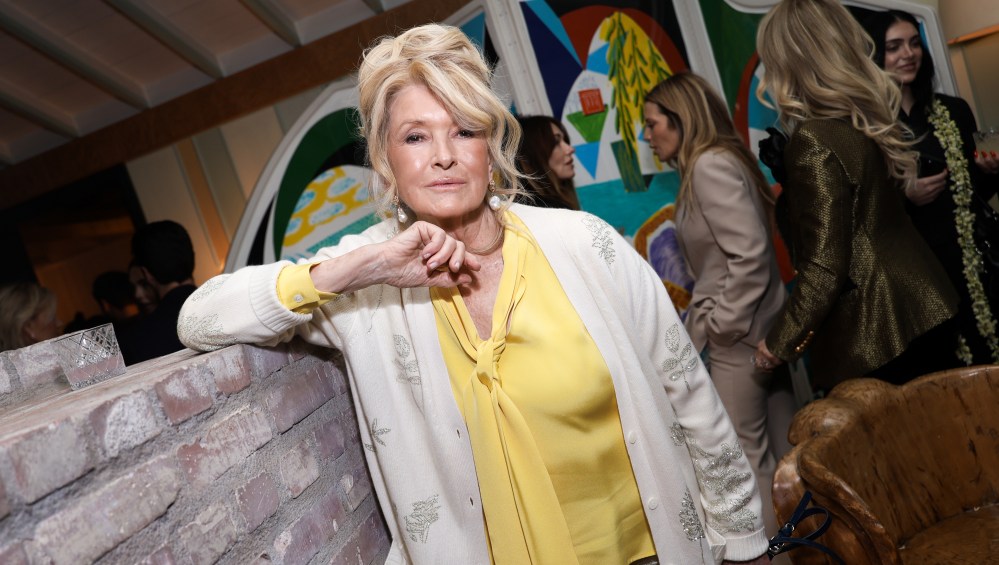 Martha Stewart’s Signature Yellow Blouse Got a Cozy Winter Refresh