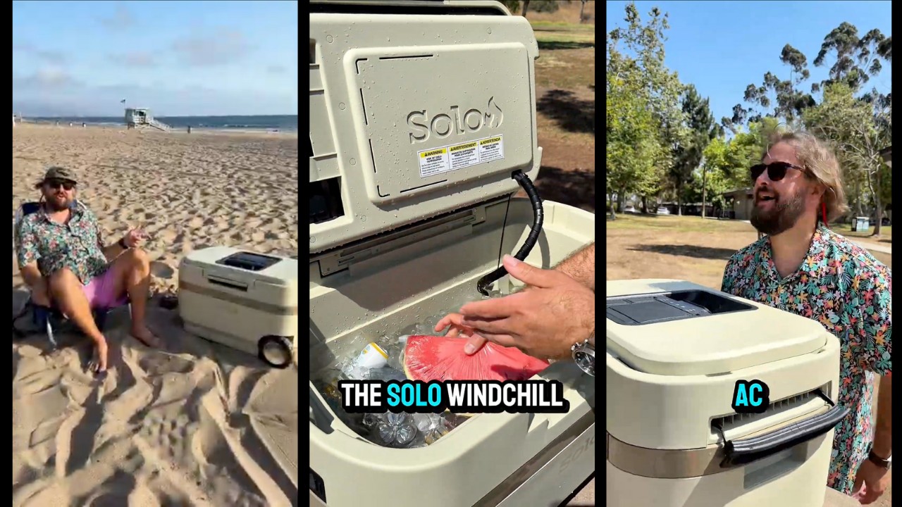 WATCH: We Tested Solo Stove’s New Windchill 47 Cooler With A/C And A Mister On A Hot Summer Day. Here’s Why It Rocks
