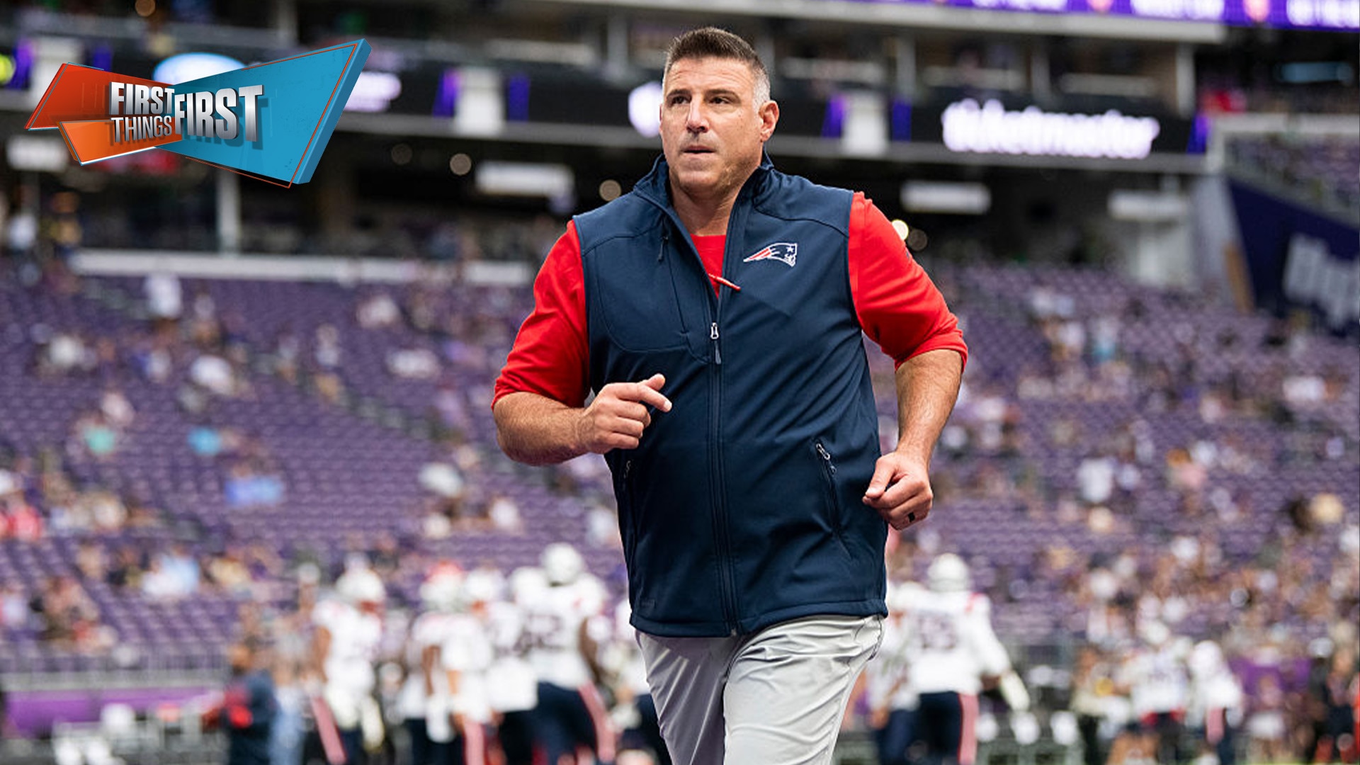 Nick Wright's AFC East Predictions: Patriots make the playoffs in Year 1 of Mike Vrabel era | First Things First
