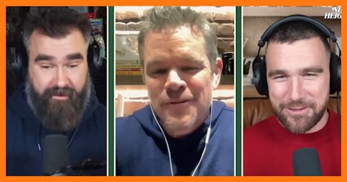 Matt Damon Gushing Over Kylie Kelce's Mom Skills Is A Major Green Flag