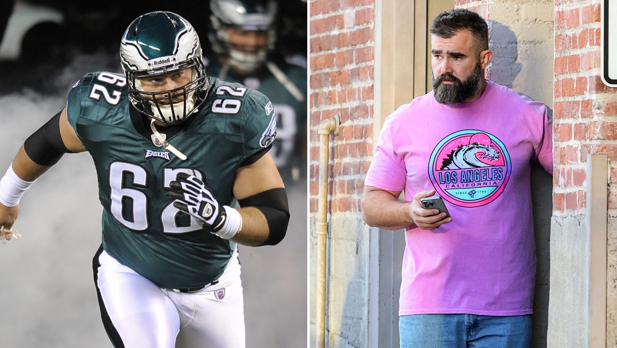 See Jason Kelce's Body Transformation 