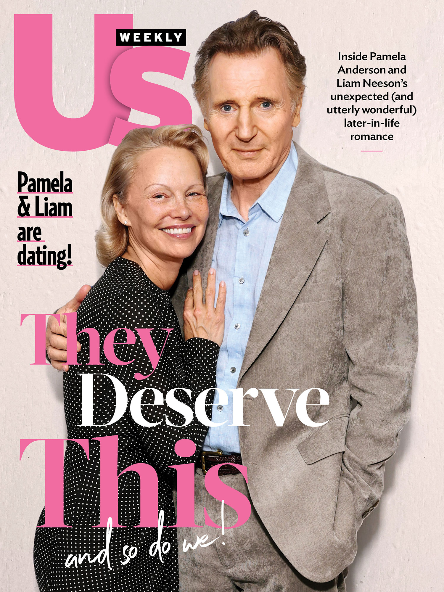 How Pamela Anderson and Liam Neeson Realized Their Bond 'Went Deeper'