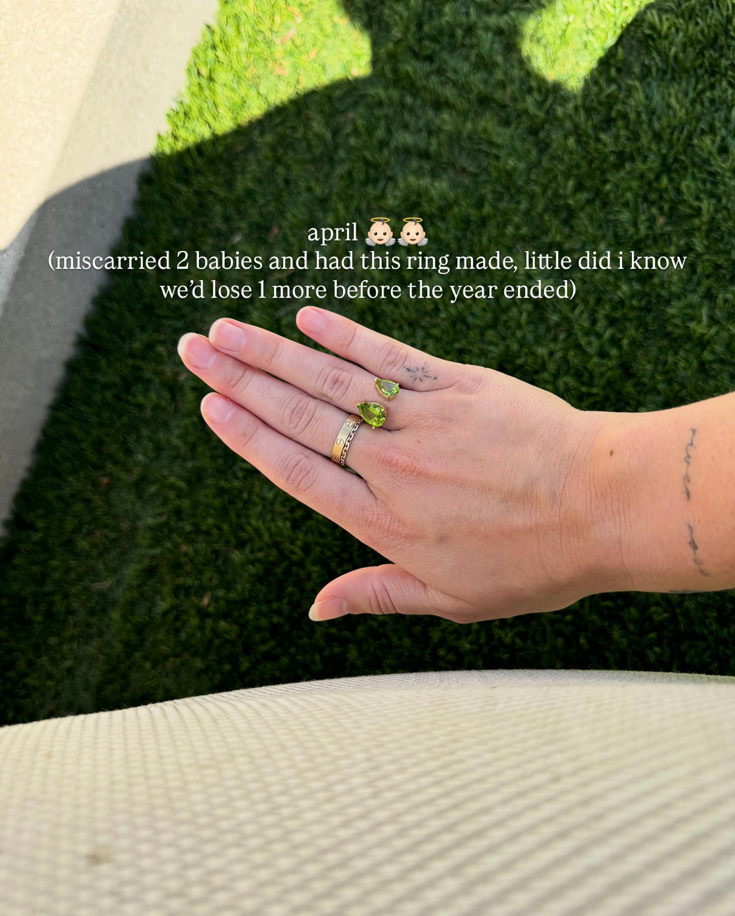 Nick Viall's Wife Natalie Joy Reveals Ring She Had Made After Miscarriages
