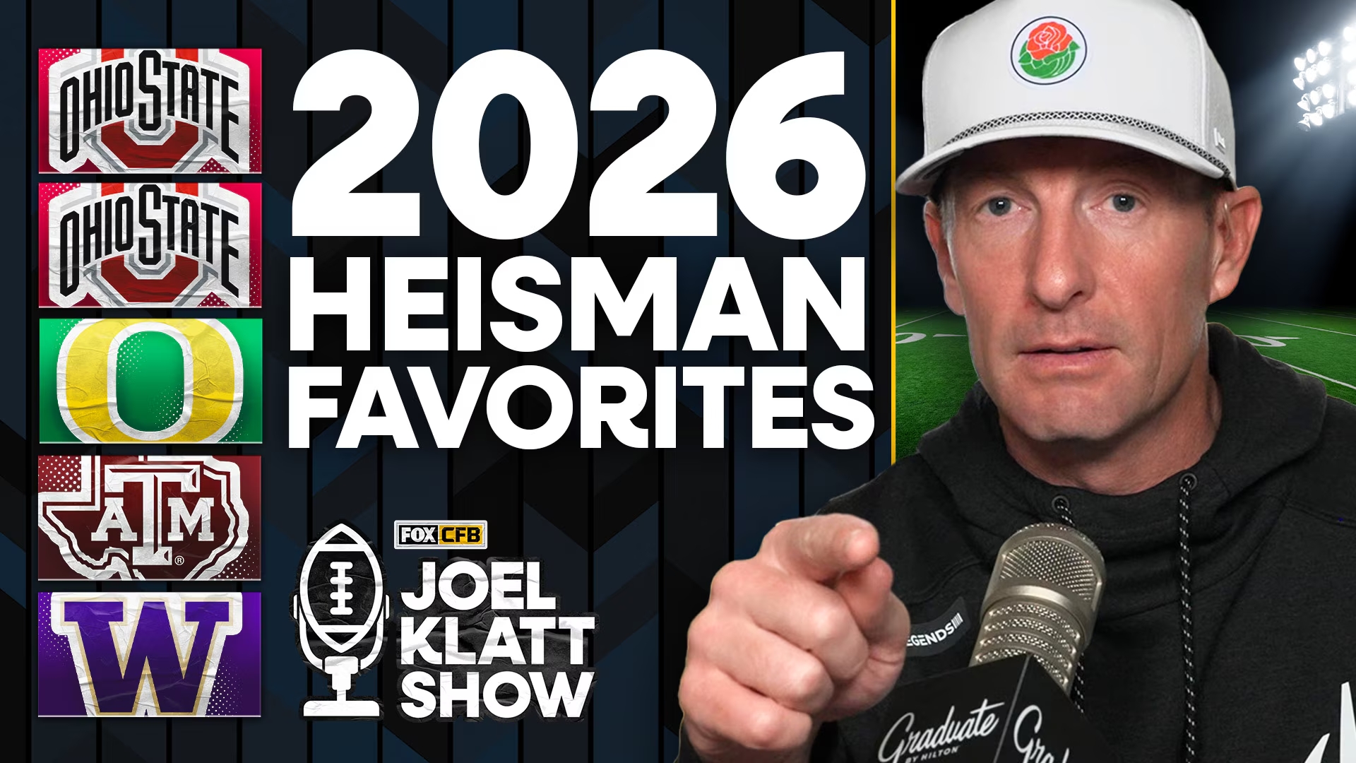 Heisman Rankings: Joel Klatt's Top 5 Candidates for 2026