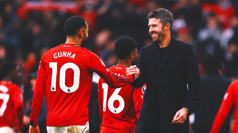 Manchester United Crush Man. City in Michael Carrick's First Game as Coach