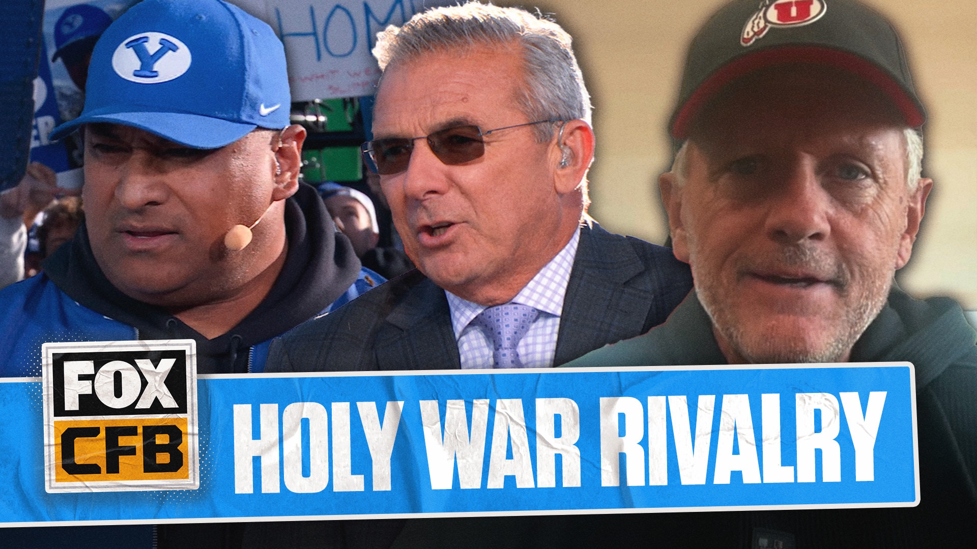 Utah HC Kyle Whittingham &amp; BYU HC Kalani Sitake Break Down Holy War Showdown 👀