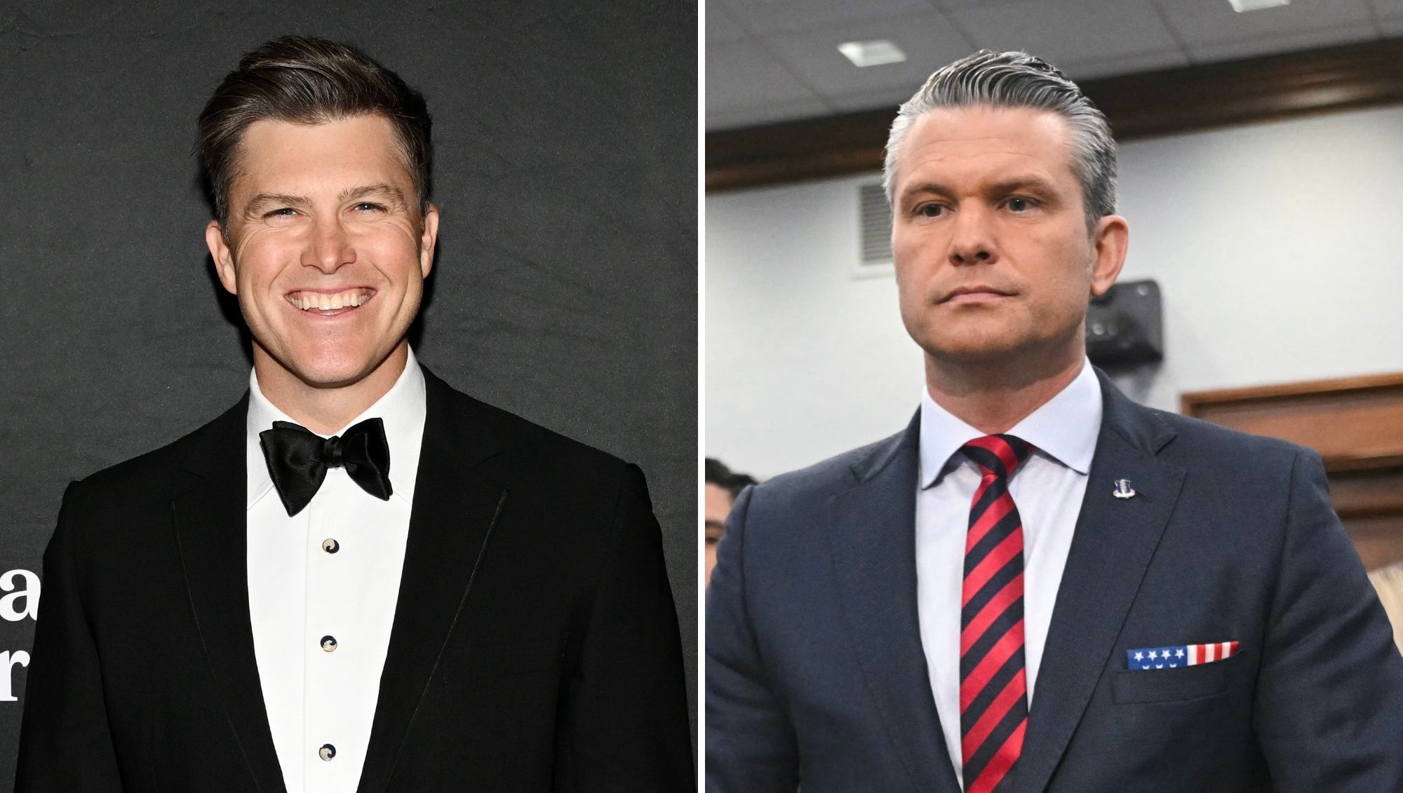 Colin Jost May Have Manifested Pete Hegseth's ‘Pulp Fiction’ Bible Quote