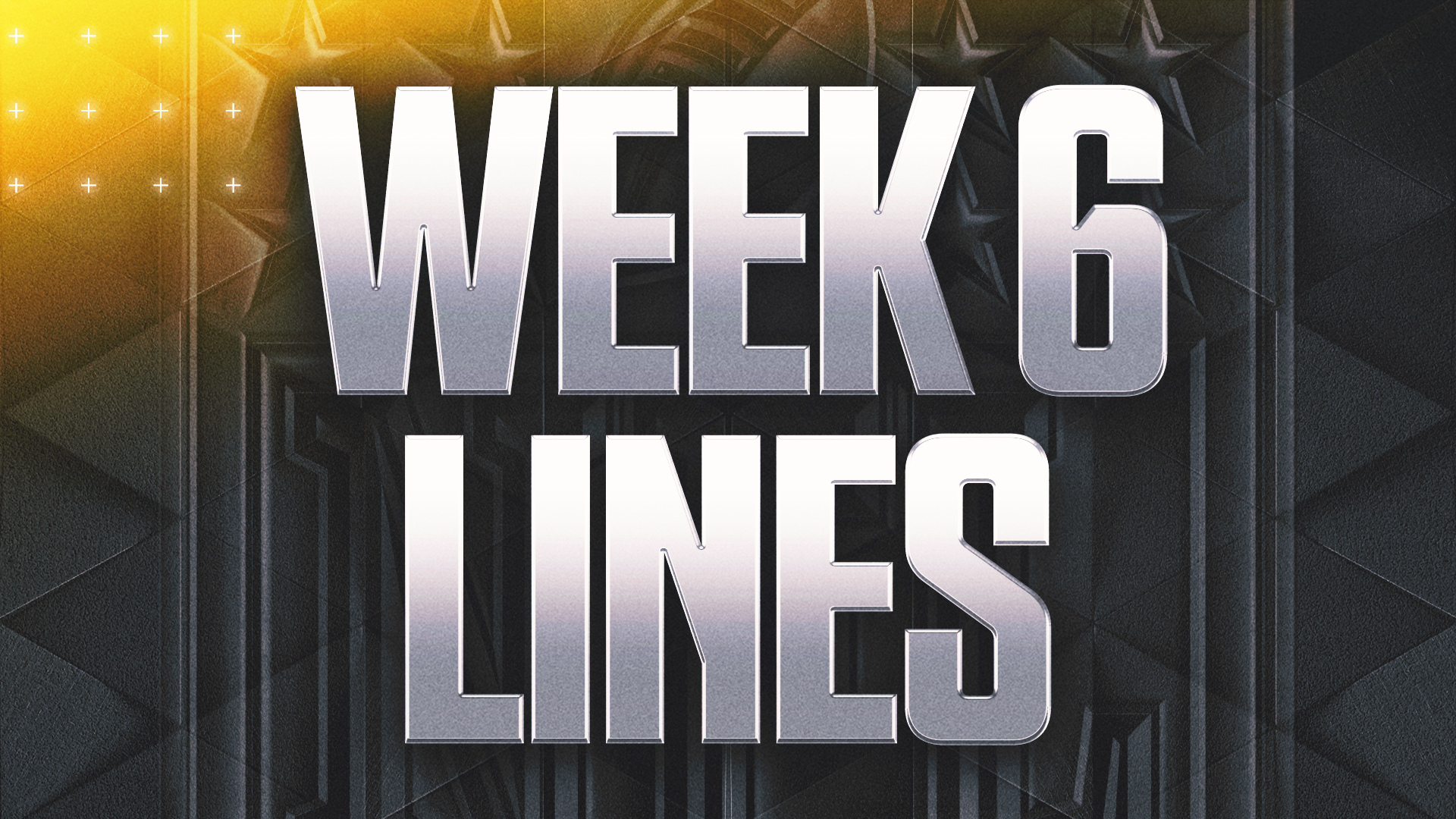 2025 NFL Odds Week 6: Lines, Spreads for all 15 Games