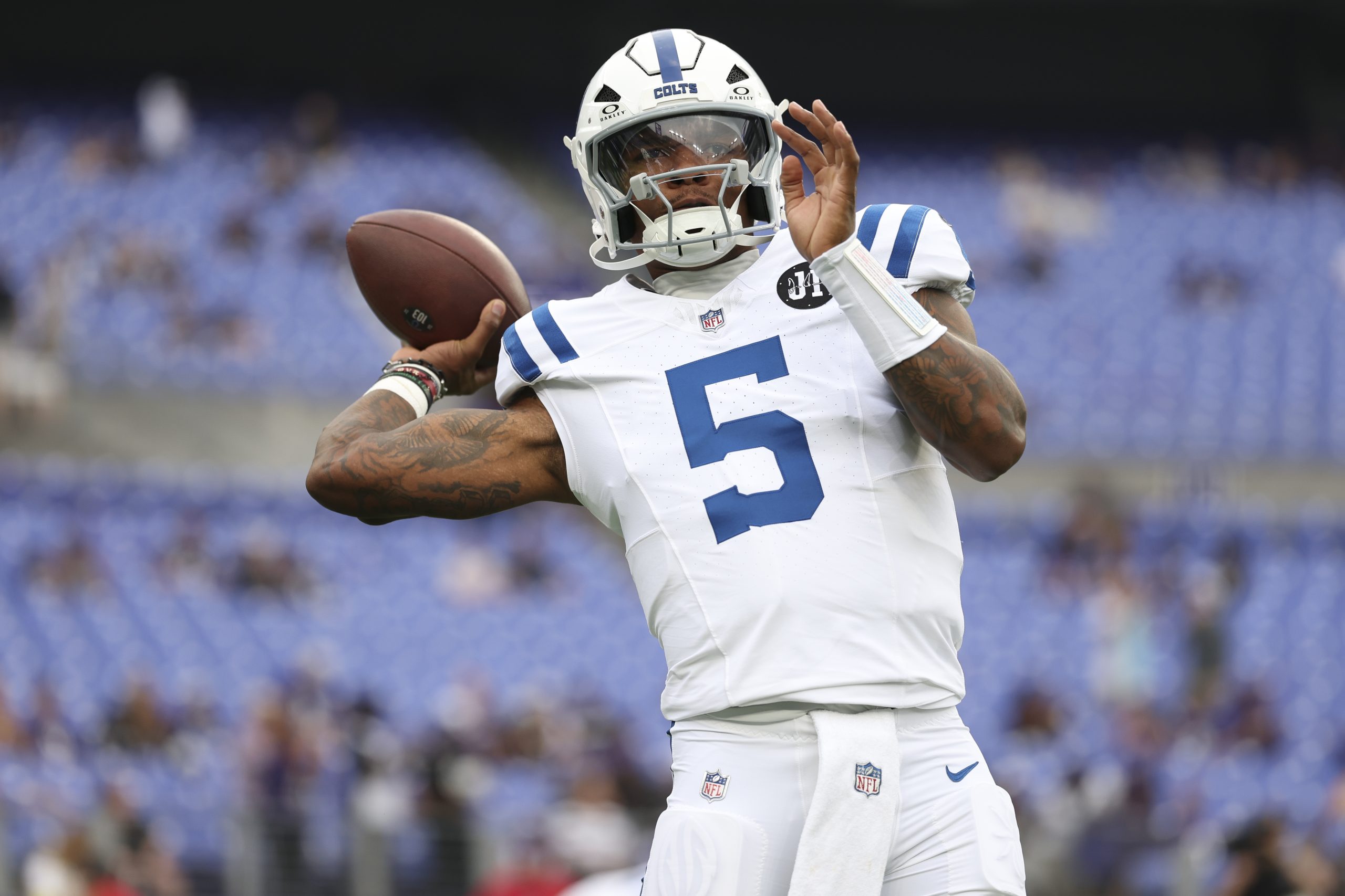 QB Anthony Richardson Leaves Colts' Preseason Game After Taking A Hard Shot