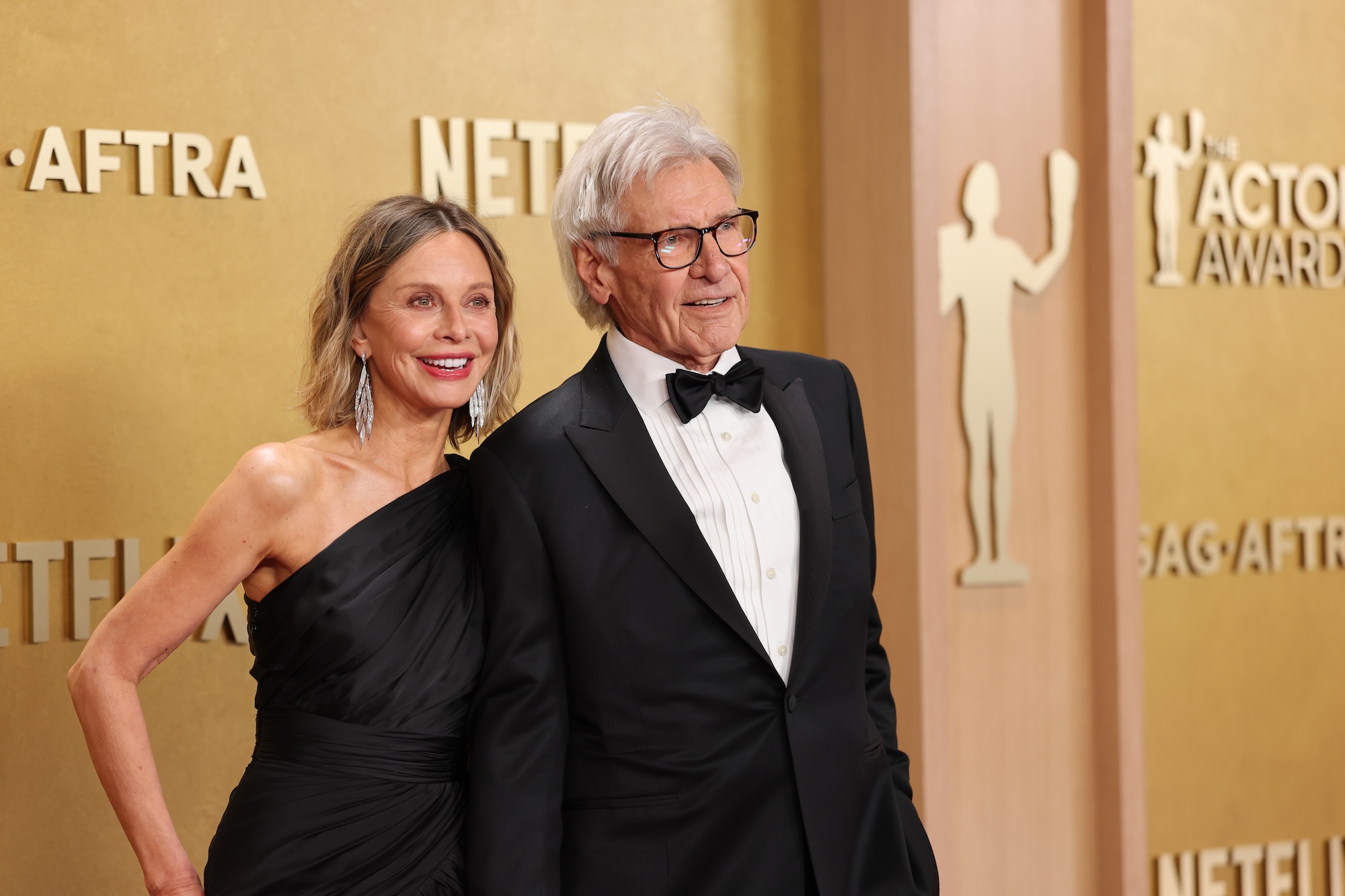 Harrison Ford and Calista Flockhart Bring Hollywood Glam to the Actor Awards