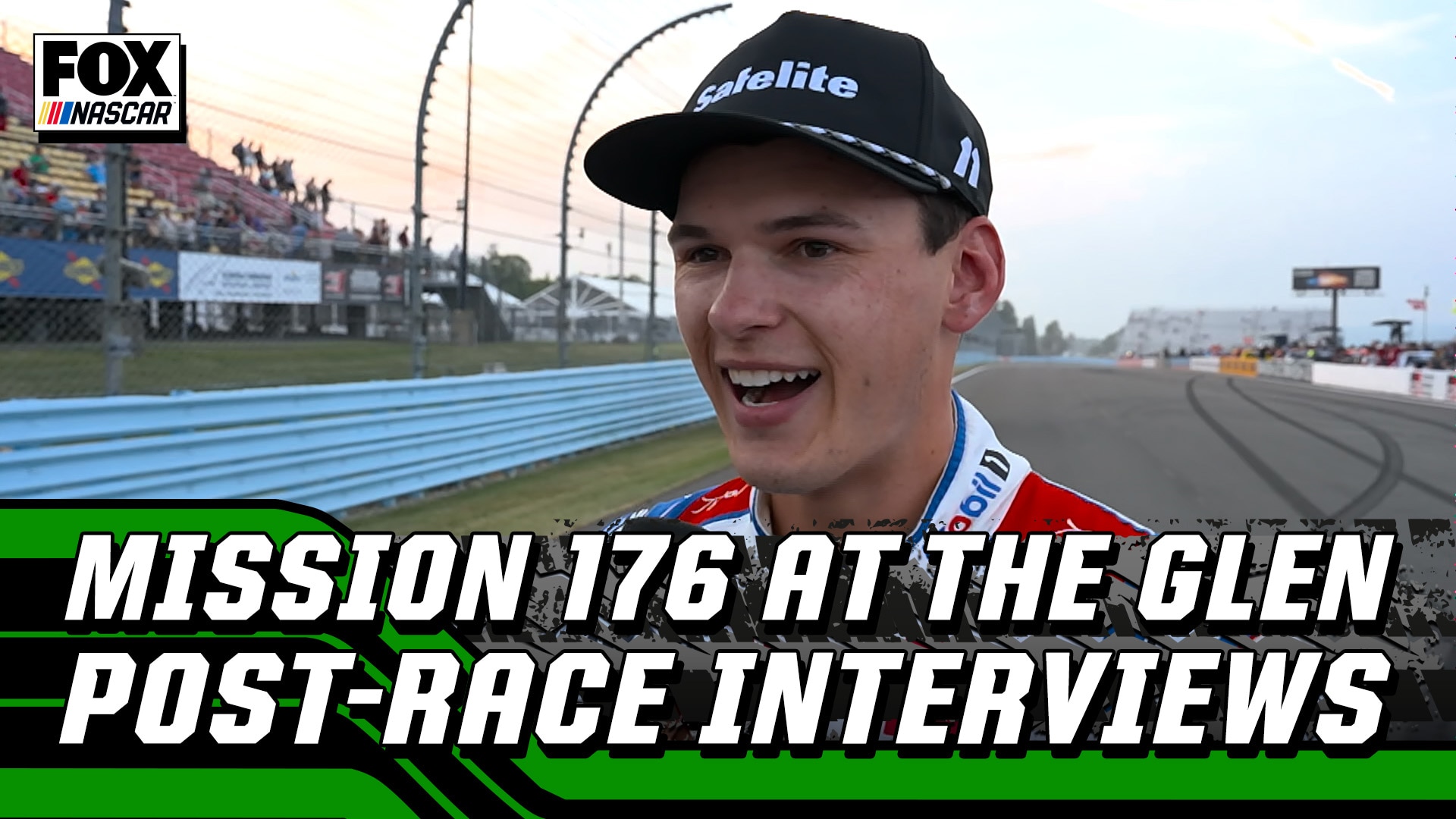 Corey Heim, Daniel Hemric post-race interviews from Watkins Glen International | NASCAR on FOX