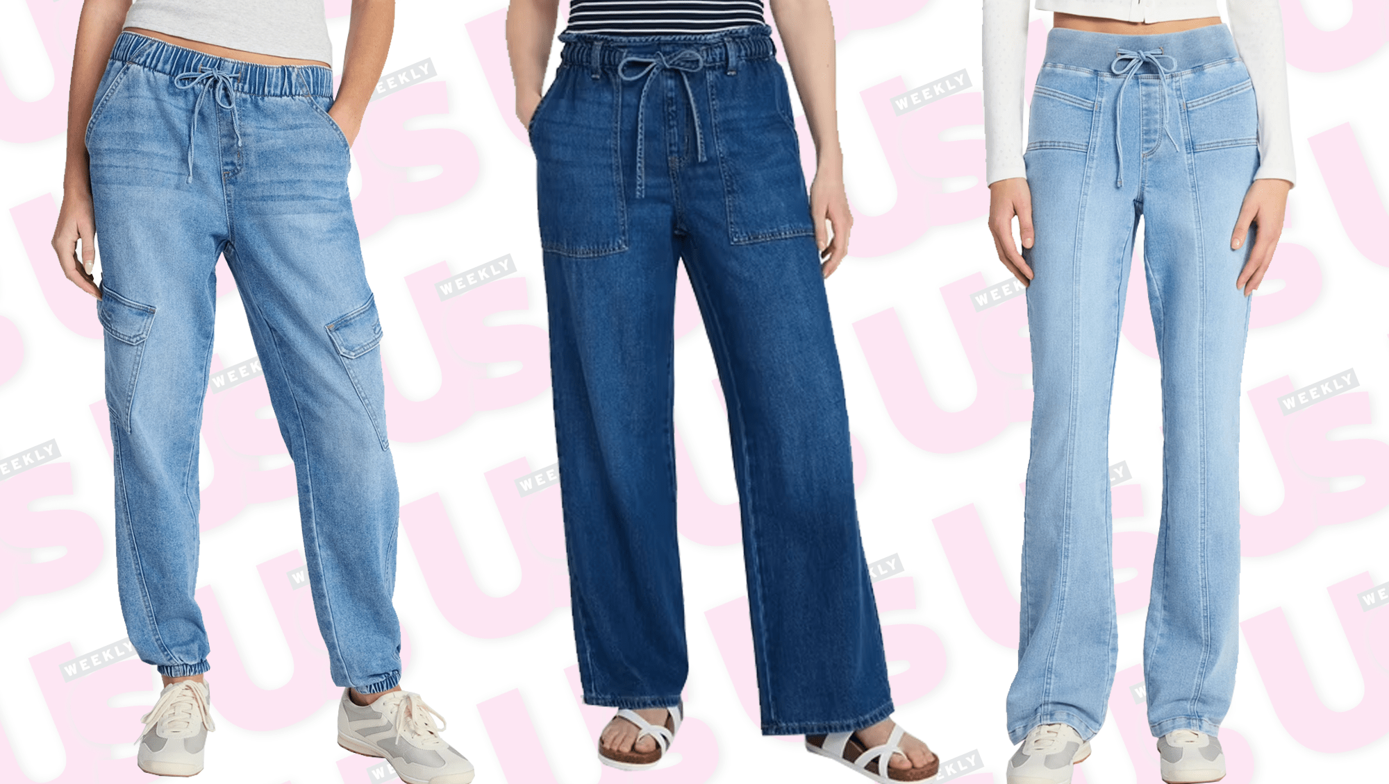 Walmart's New Drop is Filled With Comfy Sweatpant Jeans, Starting at $13