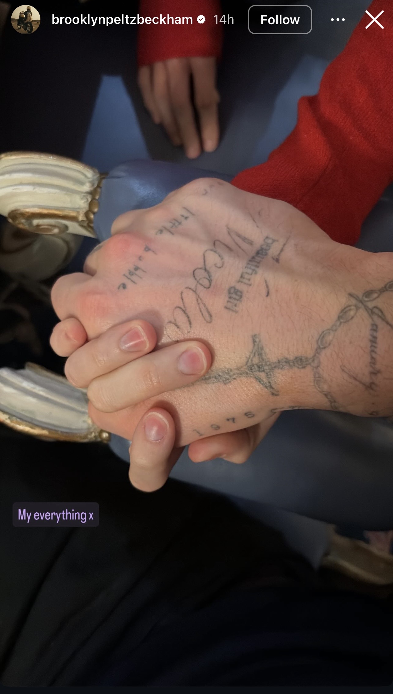 Brooklyn Beckham Calls Wife His Everything After Blocking Parents on Instagram