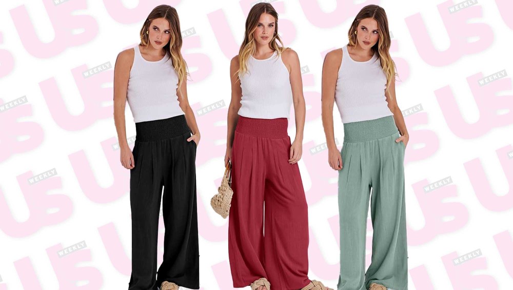 Over 2,000 Shoppers Adore These $35 Palazzo Pants That ‘Supports You Through Bloating’