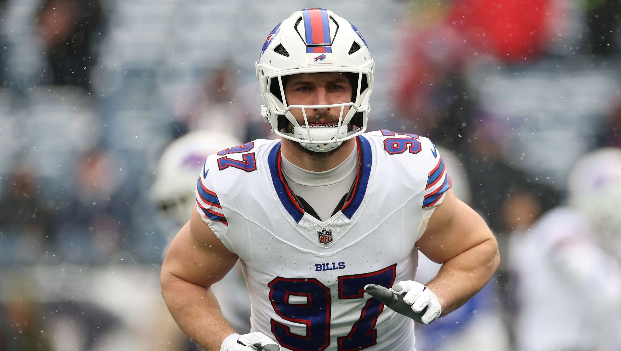 Bills Defensive End Joey Bosa Slams Helmet After Overtime Playoff Loss