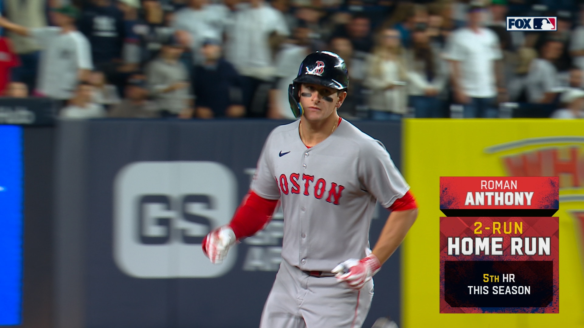 Roman Anthony's NO DOUBTER extends Red Sox lead over Yankees