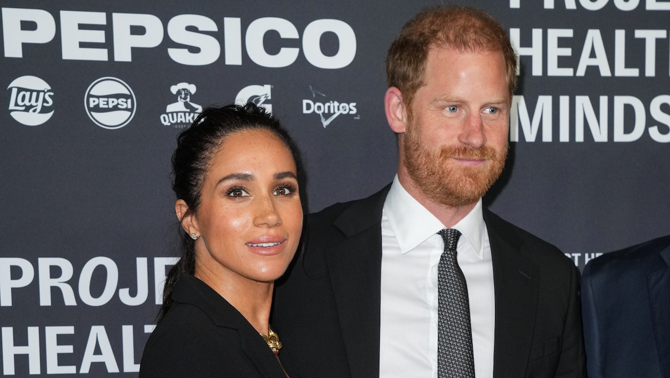 Prince Harry and Meghan Markle Spotted at Kris Jenner's 70th Birthday Party