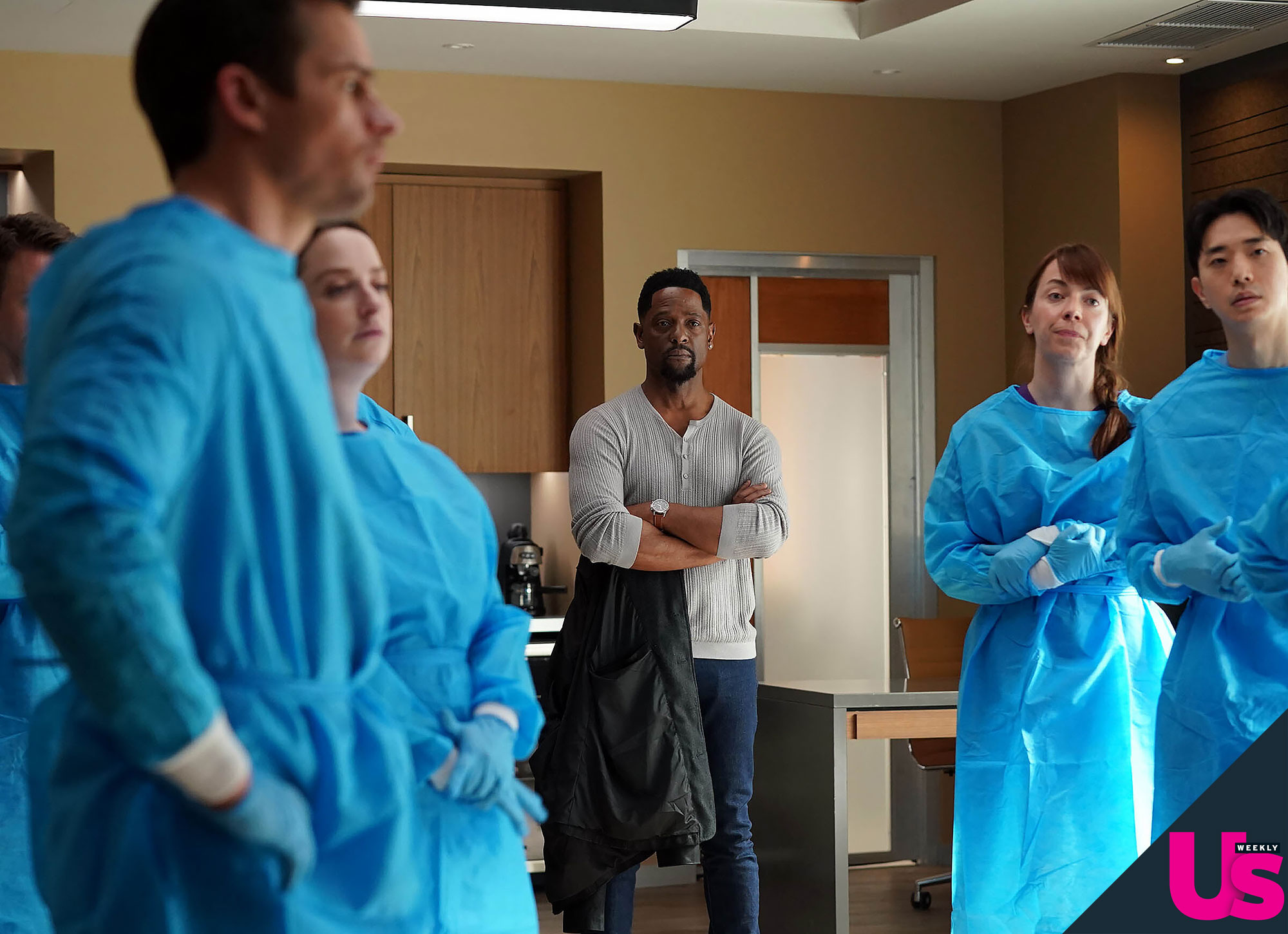 Blair Underwood Makes 'Doc' Debut as Amy's New Love Interest: 1st Look