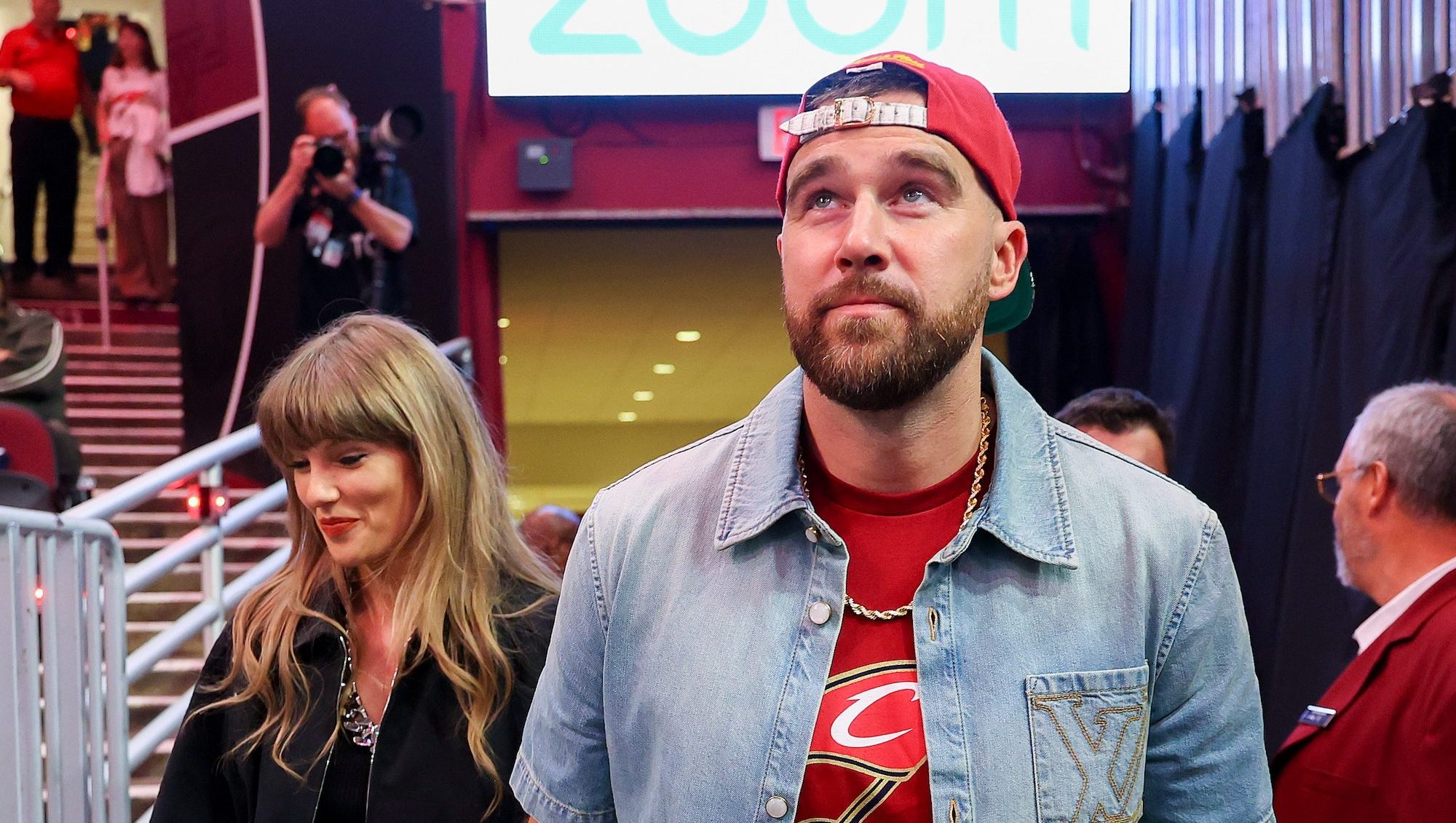 Travis Kelce Has Boys' Night Out in L.A. Ahead of Taylor Swift Wedding