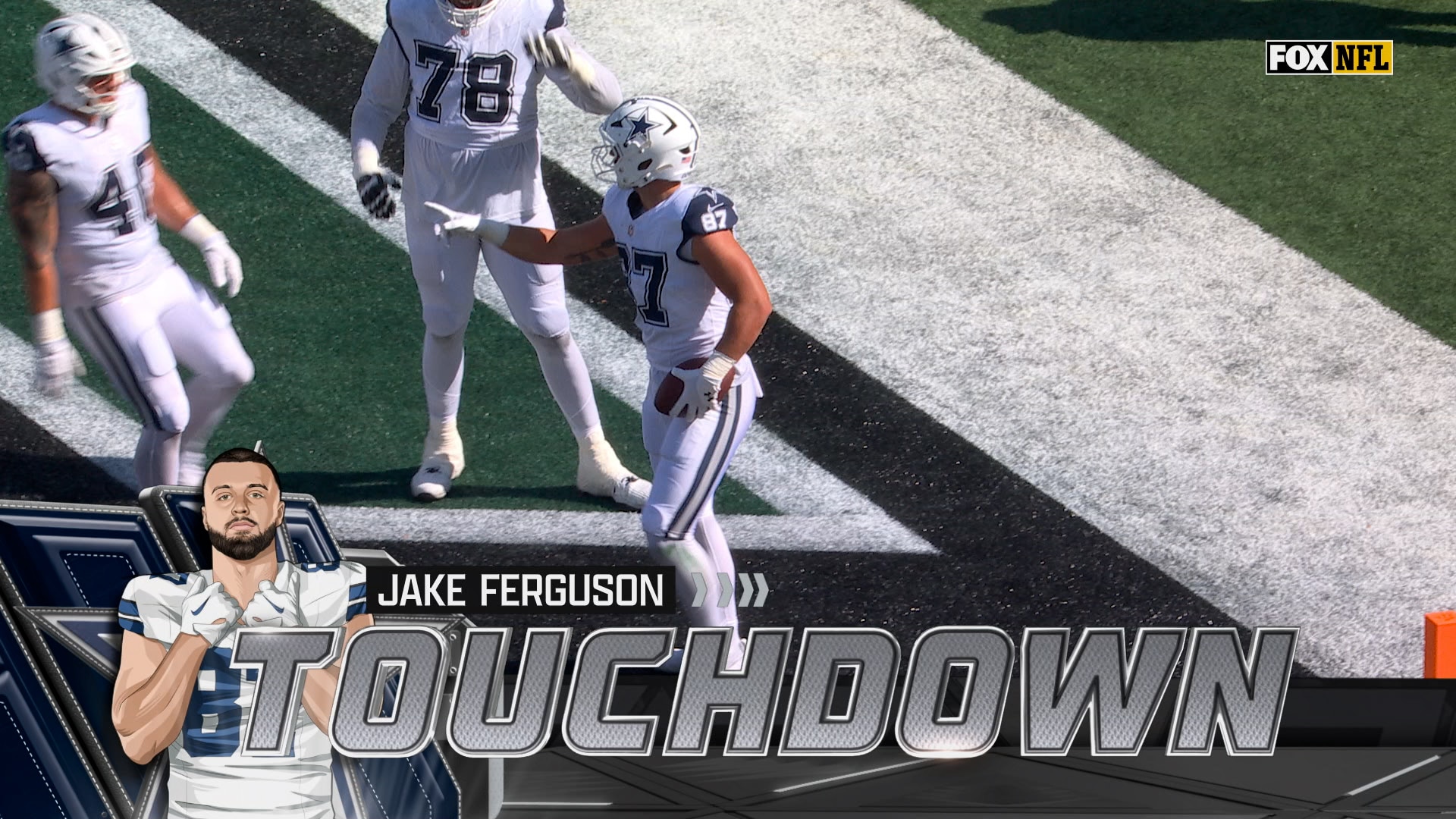 Dak Prescott connects with Jake Ferguson for a 26-yard TD, taking lead over Jets | NFL Highlights
