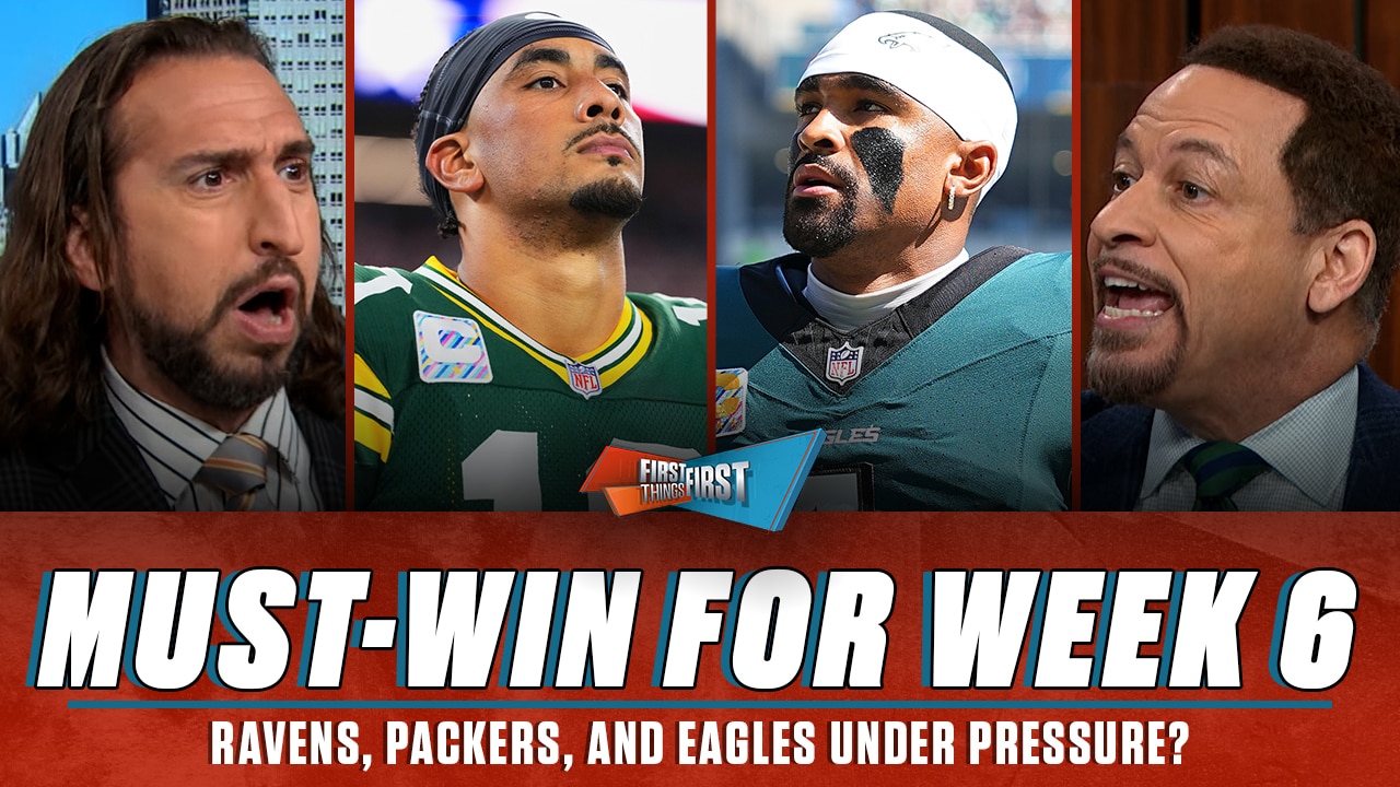 ‘Must-Win’ for Ravens, Eagles, and Packers ahead of Week 6, Can they pull through? | FTF