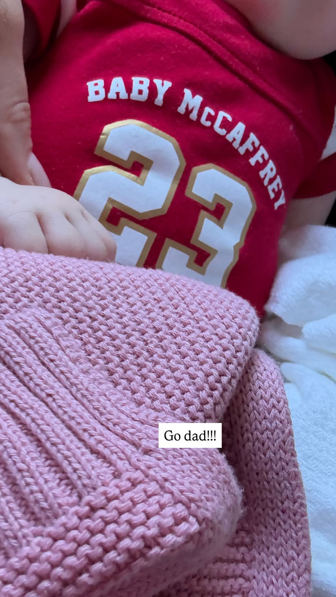 Olivia Culpo Shows Off Infant Daughter Collette's Newest 49ers Onesie