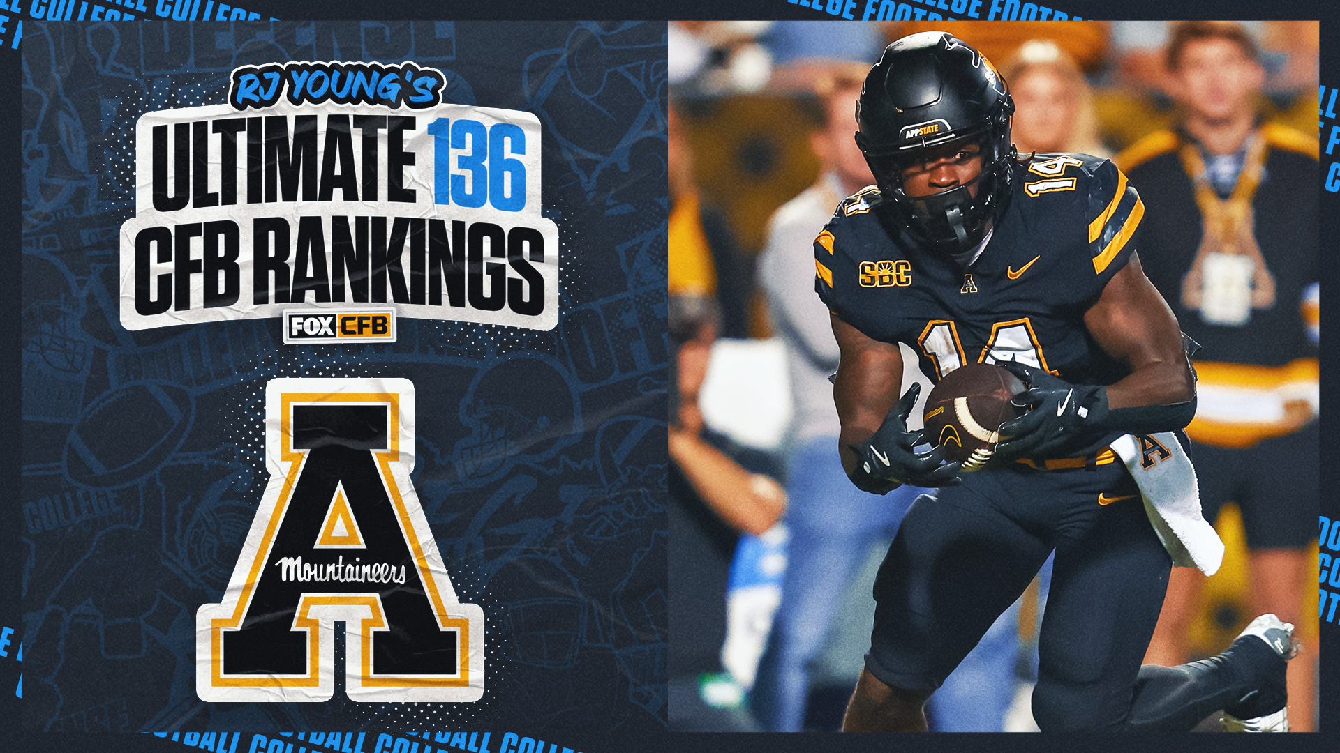 2025 App State Football Predictions: Mountaineers Ranked 96th in RJ Young's Ultimate 136